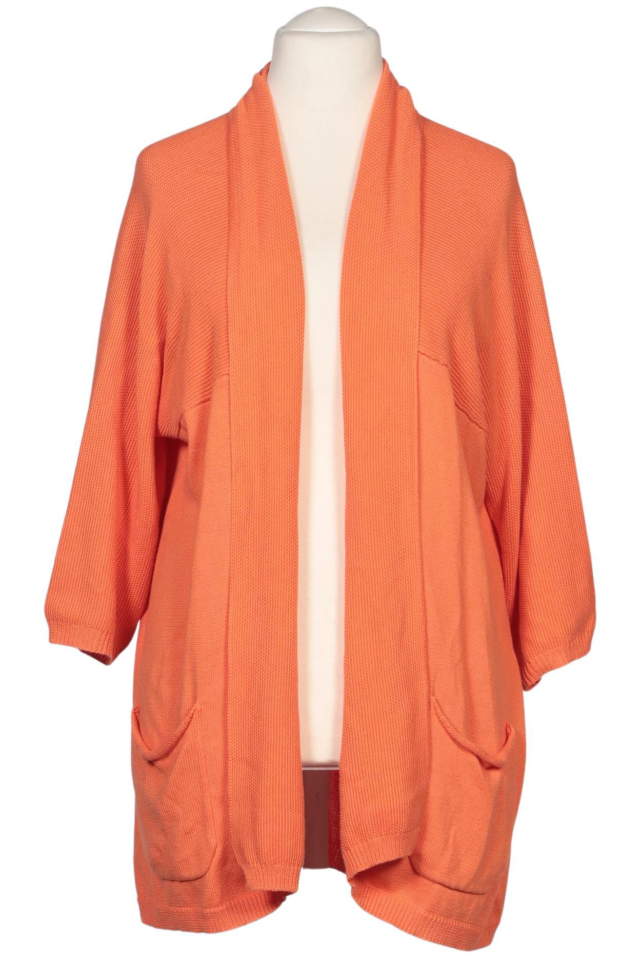 

Peter Hahn Damen Strickjacke, orange, Gr. 42