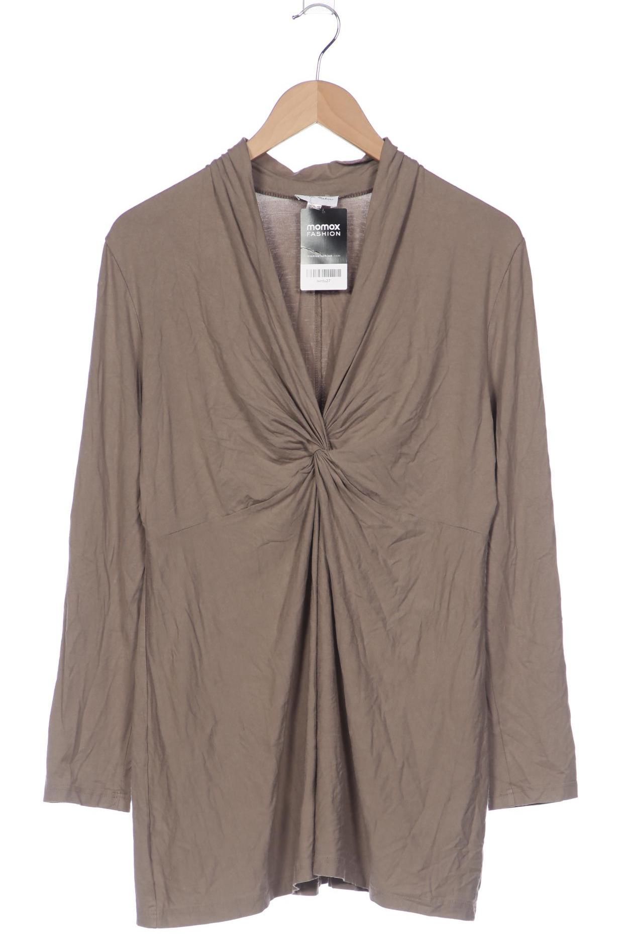 

Peter Hahn Damen Langarmshirt, beige, Gr. 46