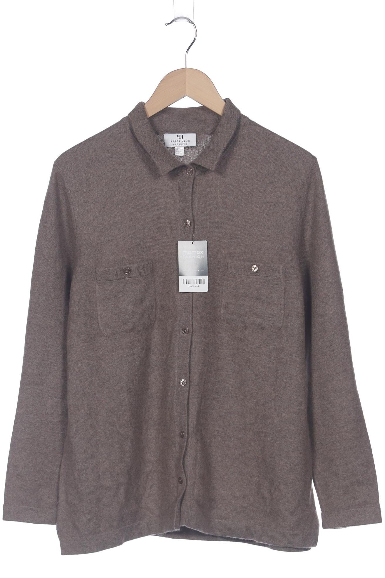 

Peter Hahn Damen Strickjacke, braun, Gr. 46