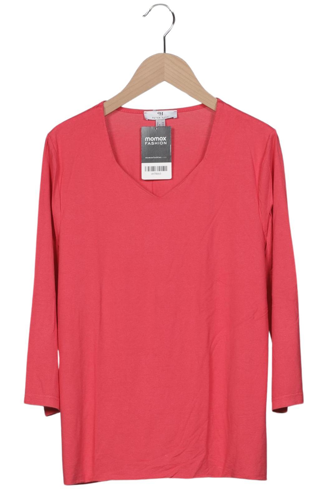 

Peter Hahn Damen Langarmshirt, rot, Gr. 40