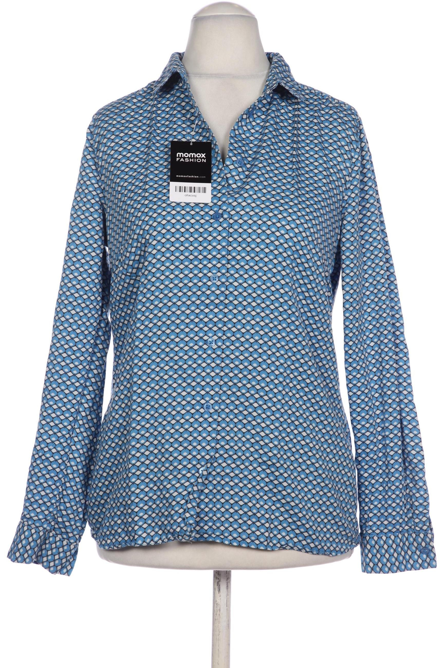 

Peter Hahn Damen Bluse, blau, Gr. 38