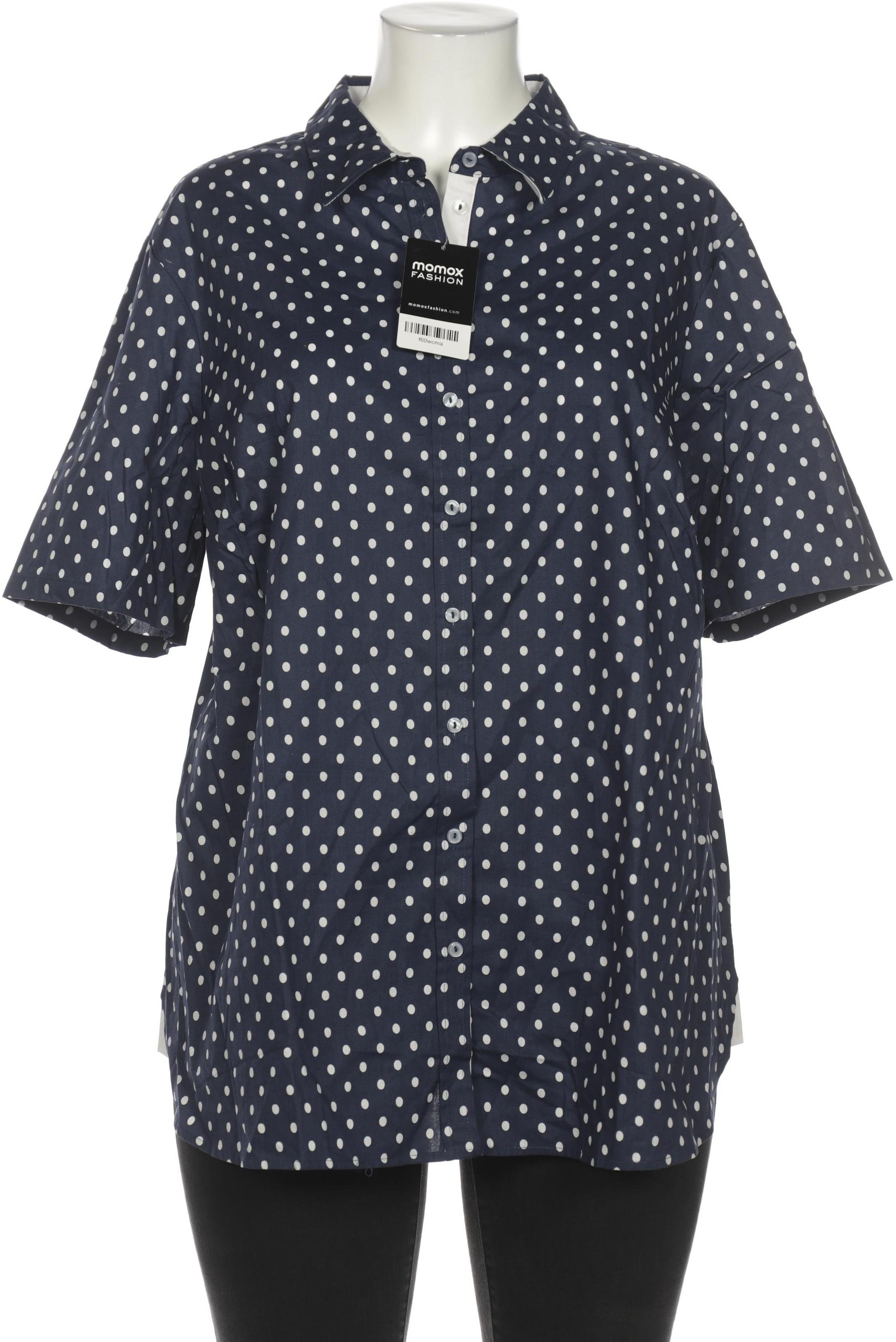 

Peter Hahn Damen Bluse, marineblau, Gr. 52