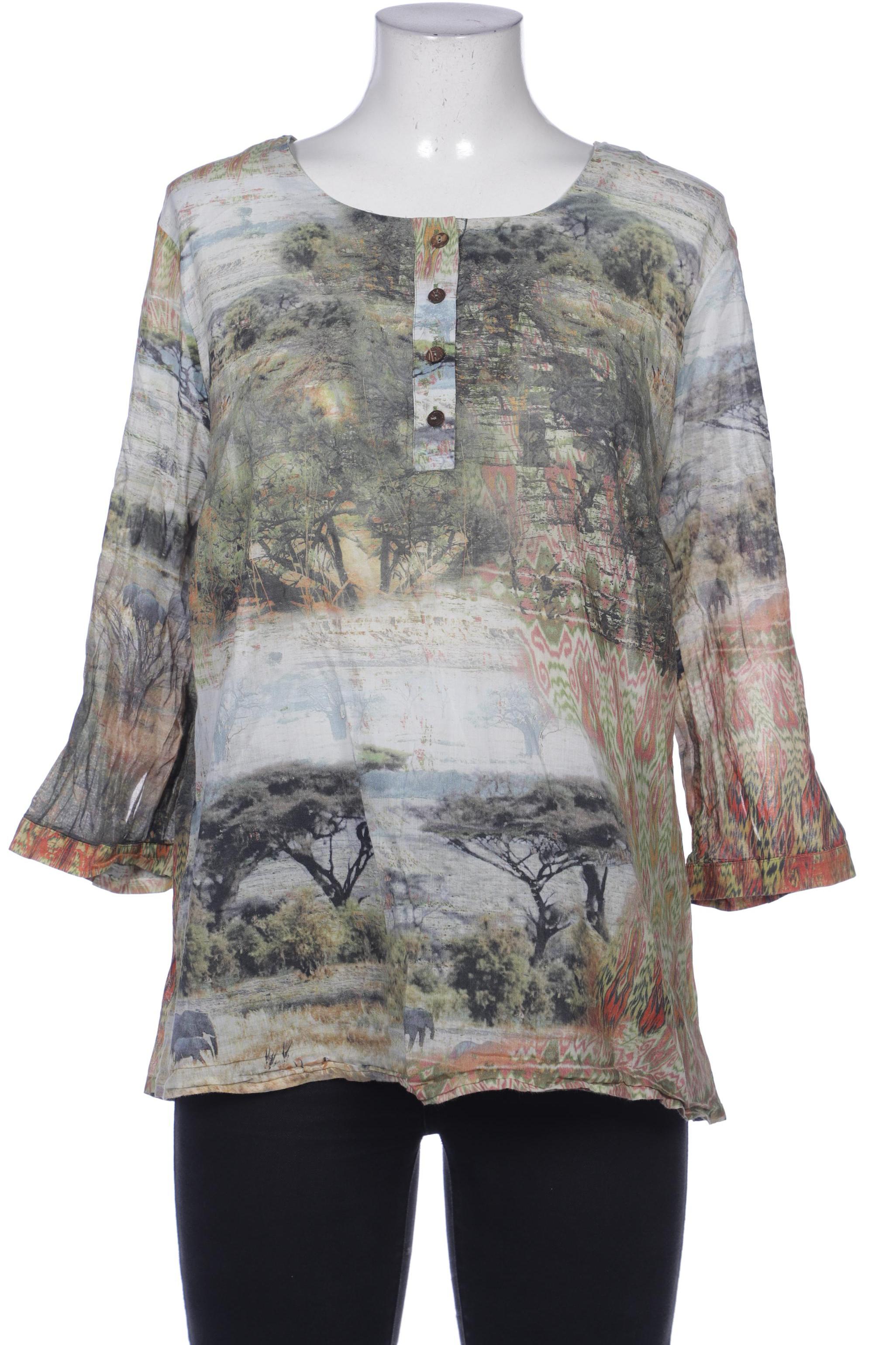 

Peter Hahn Damen Bluse, grün, Gr. 46