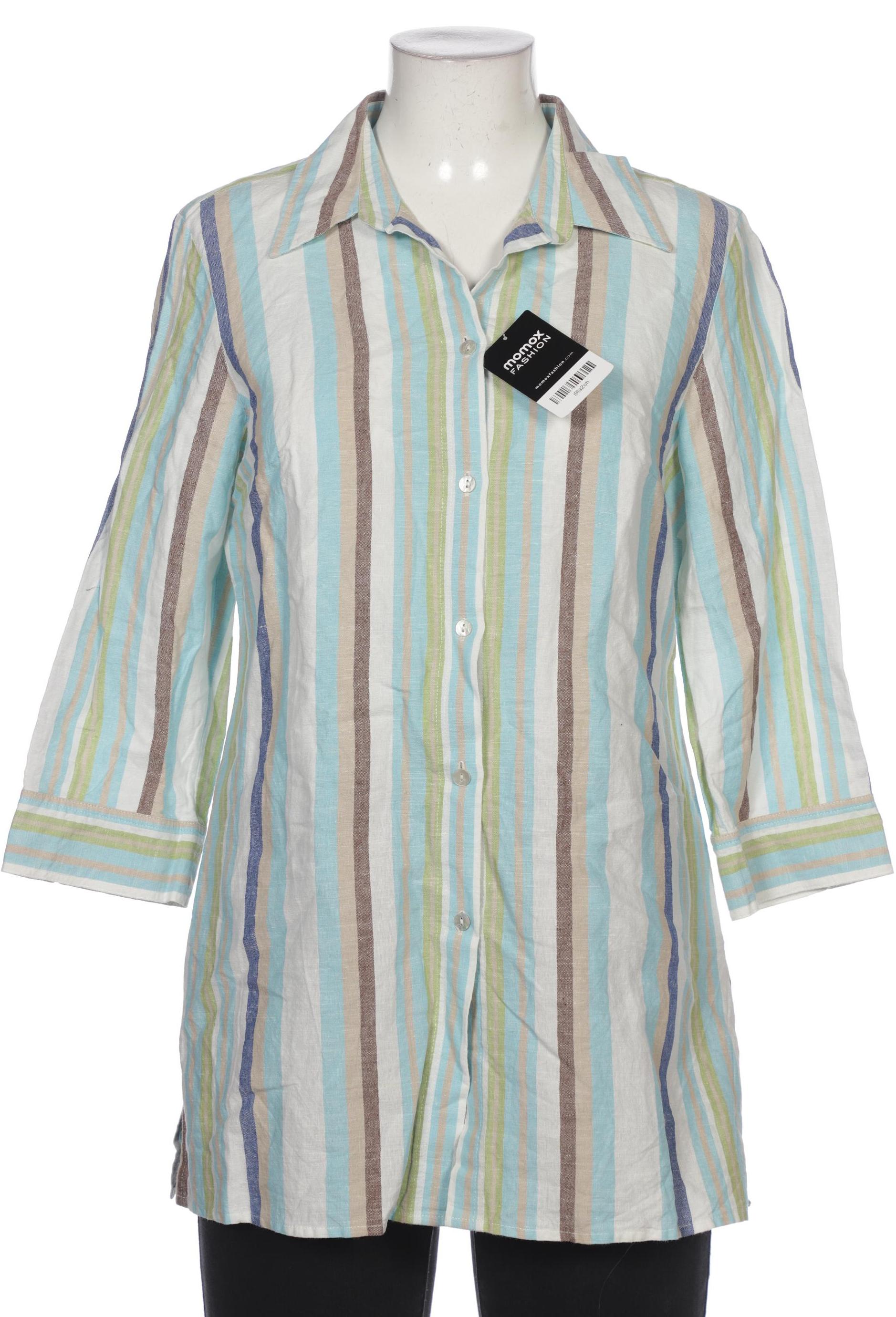 

Peter Hahn Damen Bluse, blau, Gr. 40