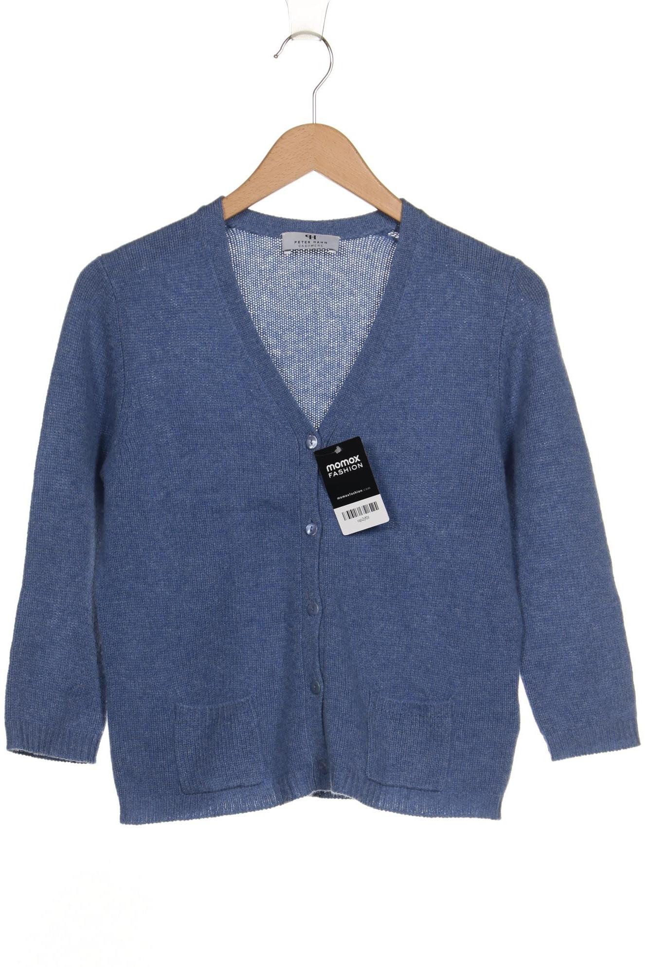 

Peter Hahn Damen Strickjacke, blau, Gr. 40