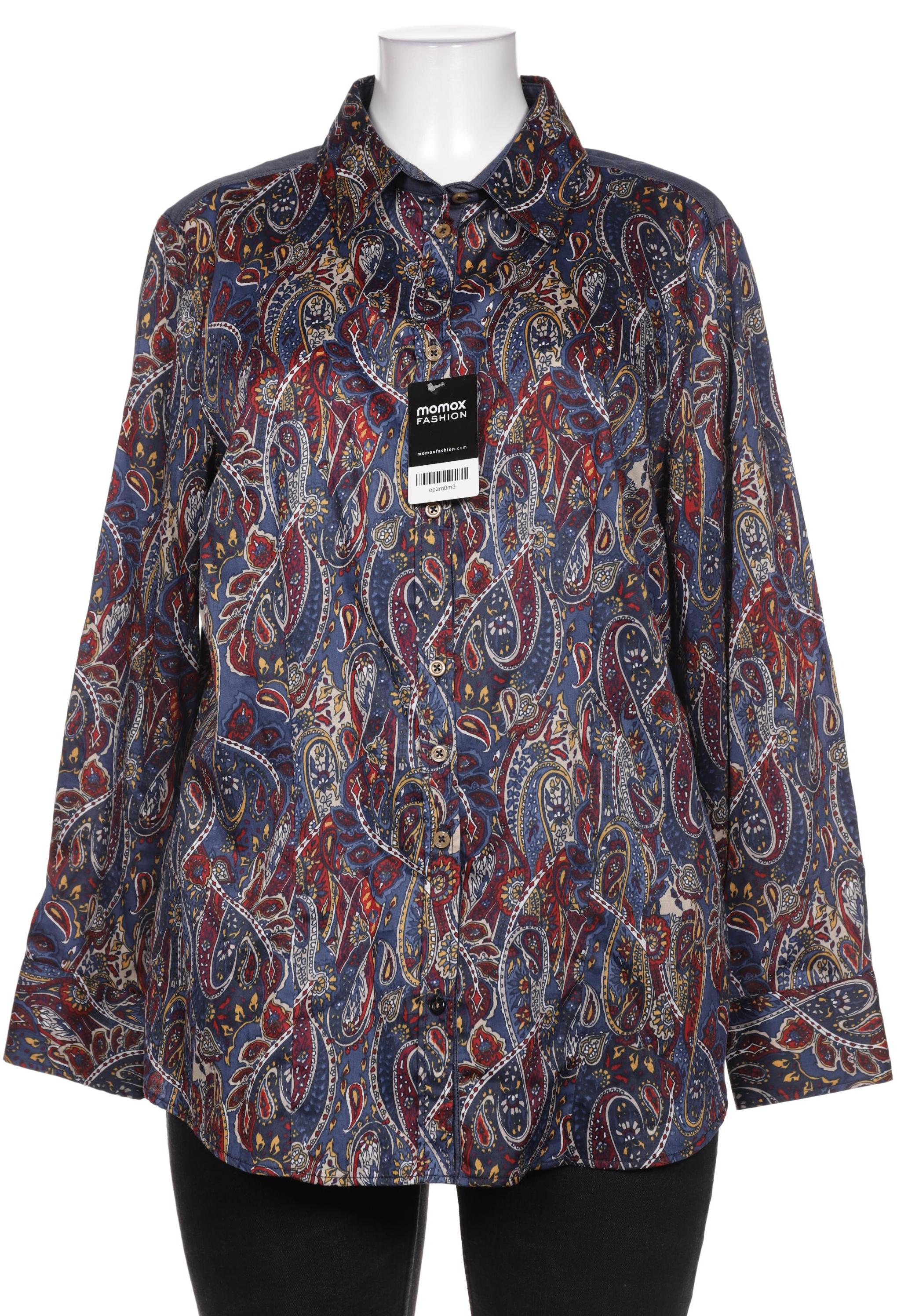 

Peter Hahn Damen Bluse, marineblau, Gr. 48