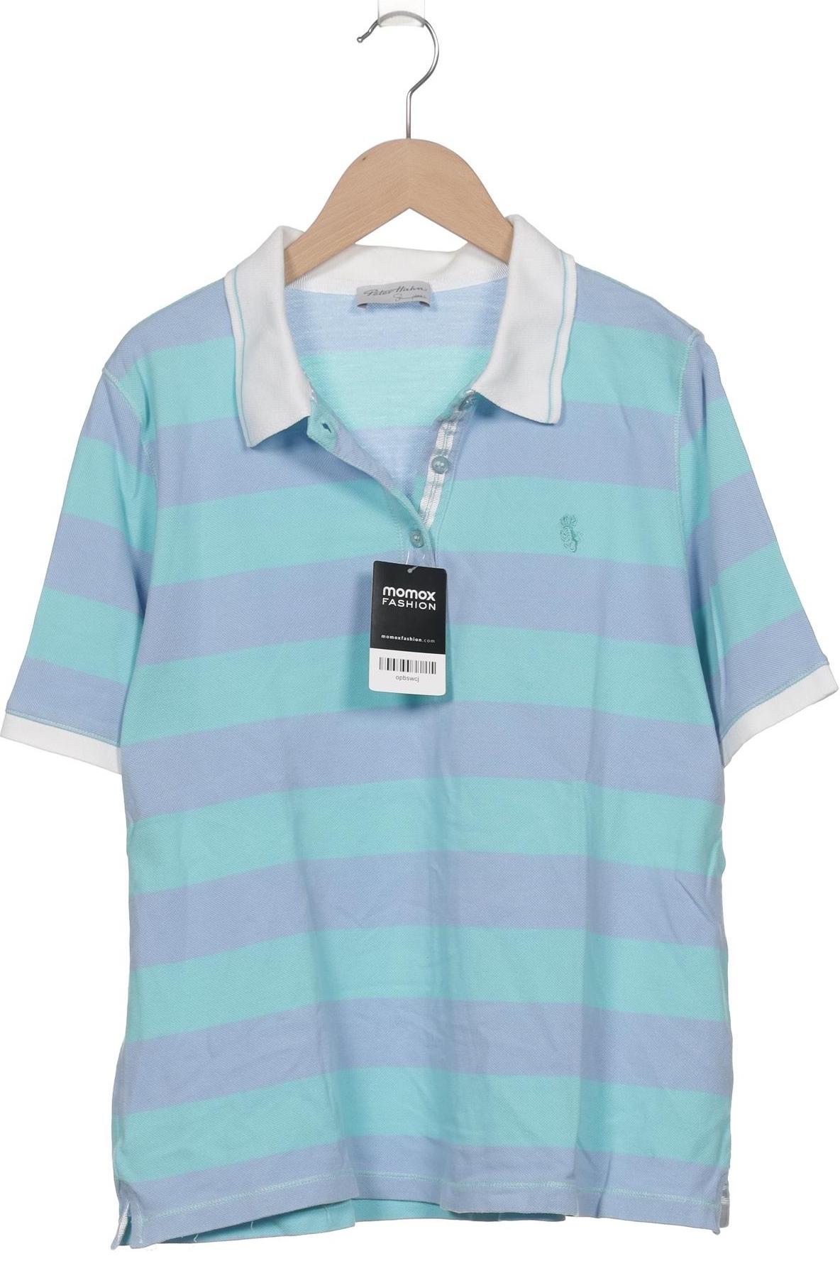 

Peter Hahn Damen Poloshirt, blau, Gr. 44