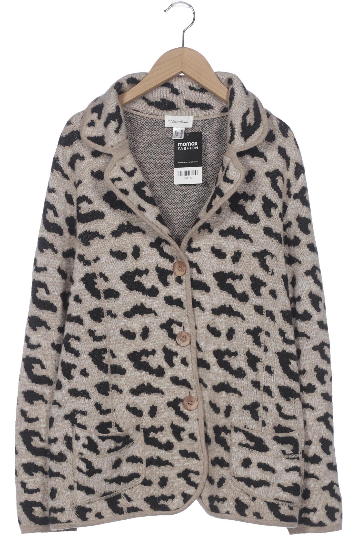 

Peter Hahn Damen Strickjacke, beige, Gr. 42