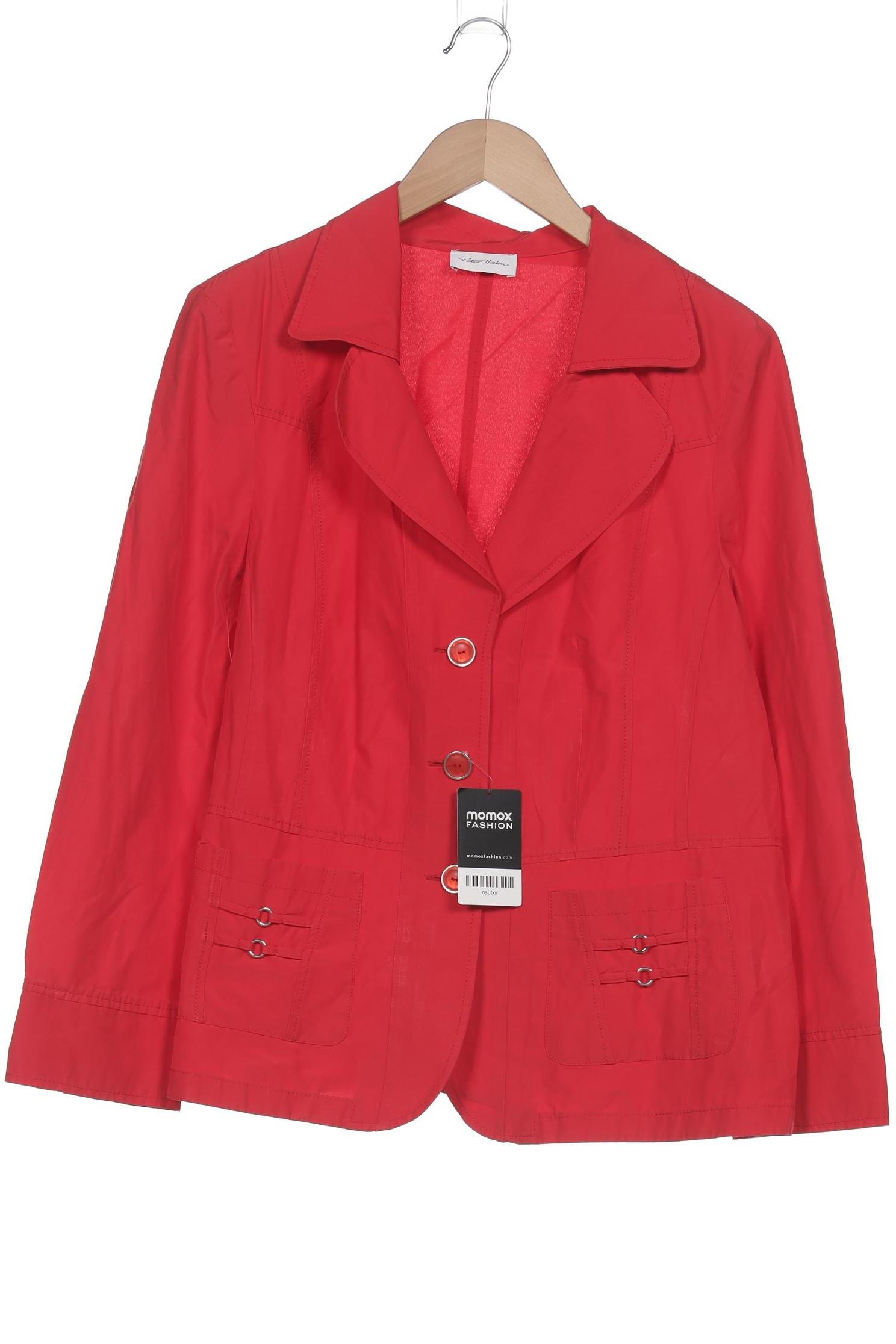 

Peter Hahn Damen Jacke, rot, Gr. 46