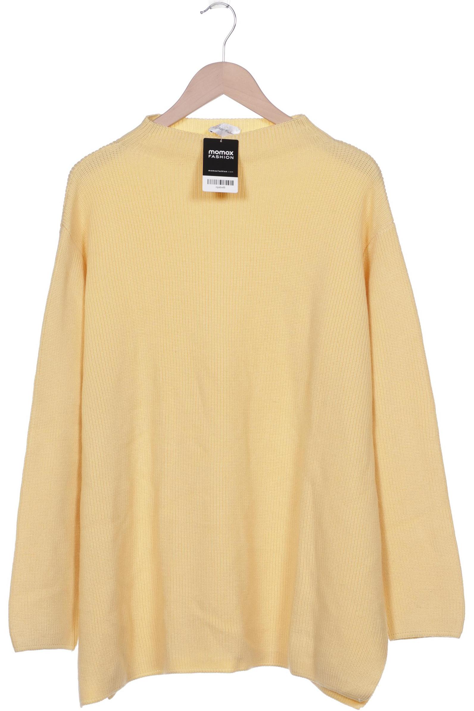 

Peter Hahn Damen Pullover, gelb, Gr. 52