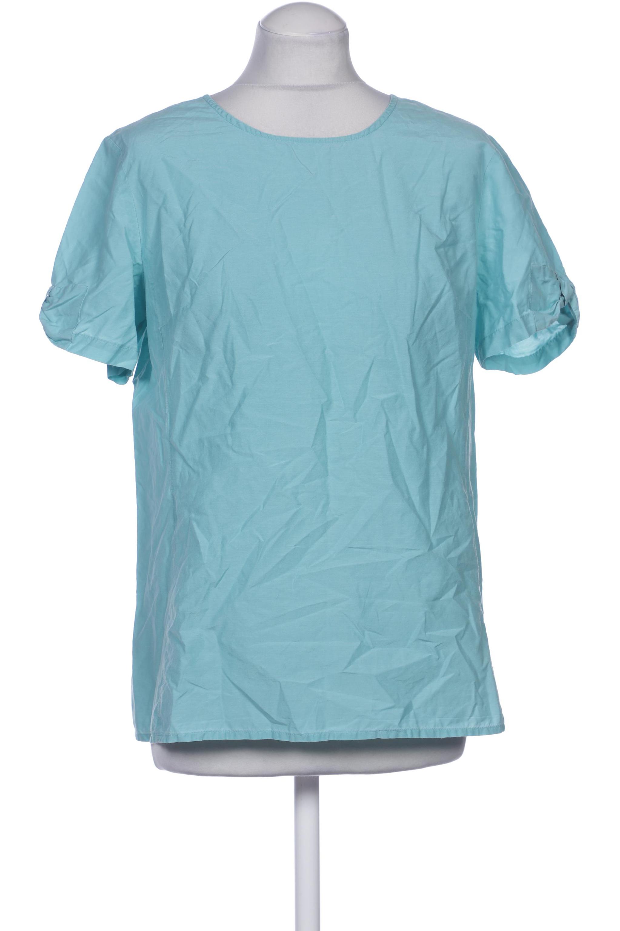 

Peter Hahn Damen Bluse, türkis, Gr. 40