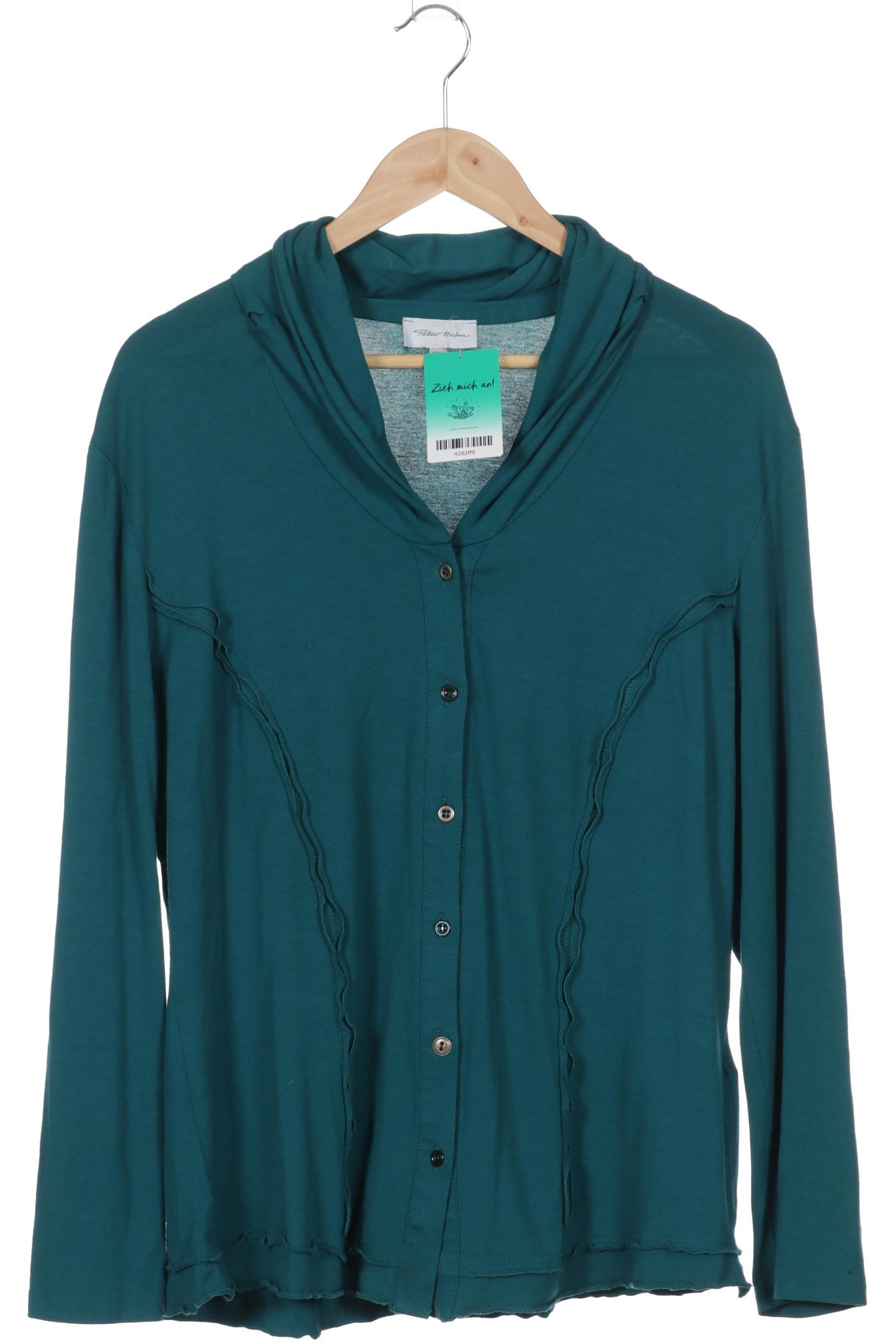 Thumbnail - Peter Hahn Damen Bluse, türkis, Gr. 42