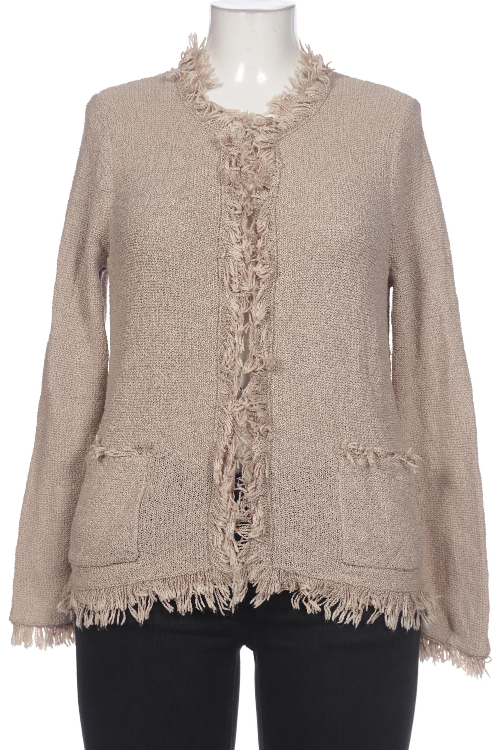 

Peter Hahn Damen Strickjacke, beige, Gr. 46