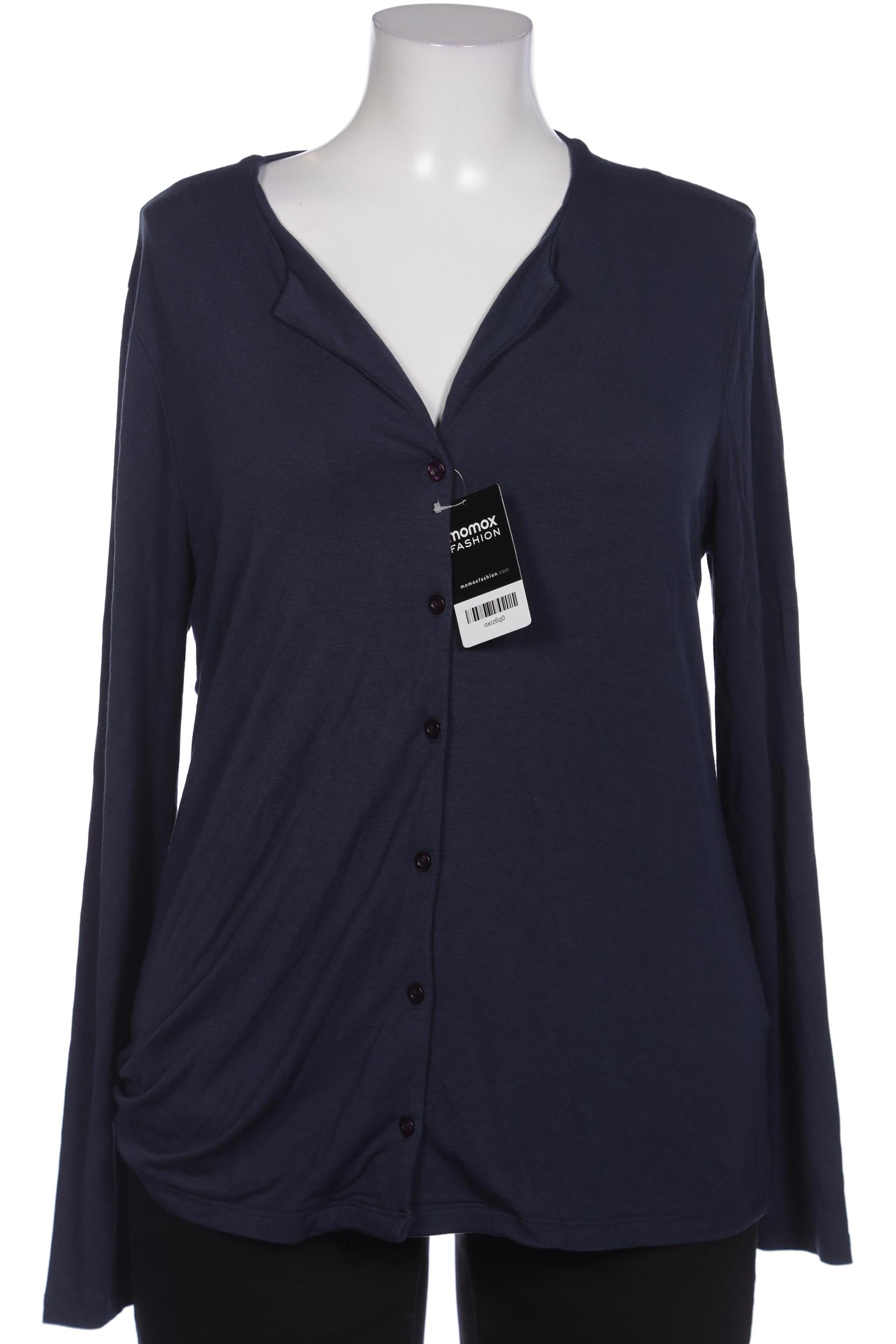 

Peter Hahn Damen Bluse, marineblau, Gr. 42