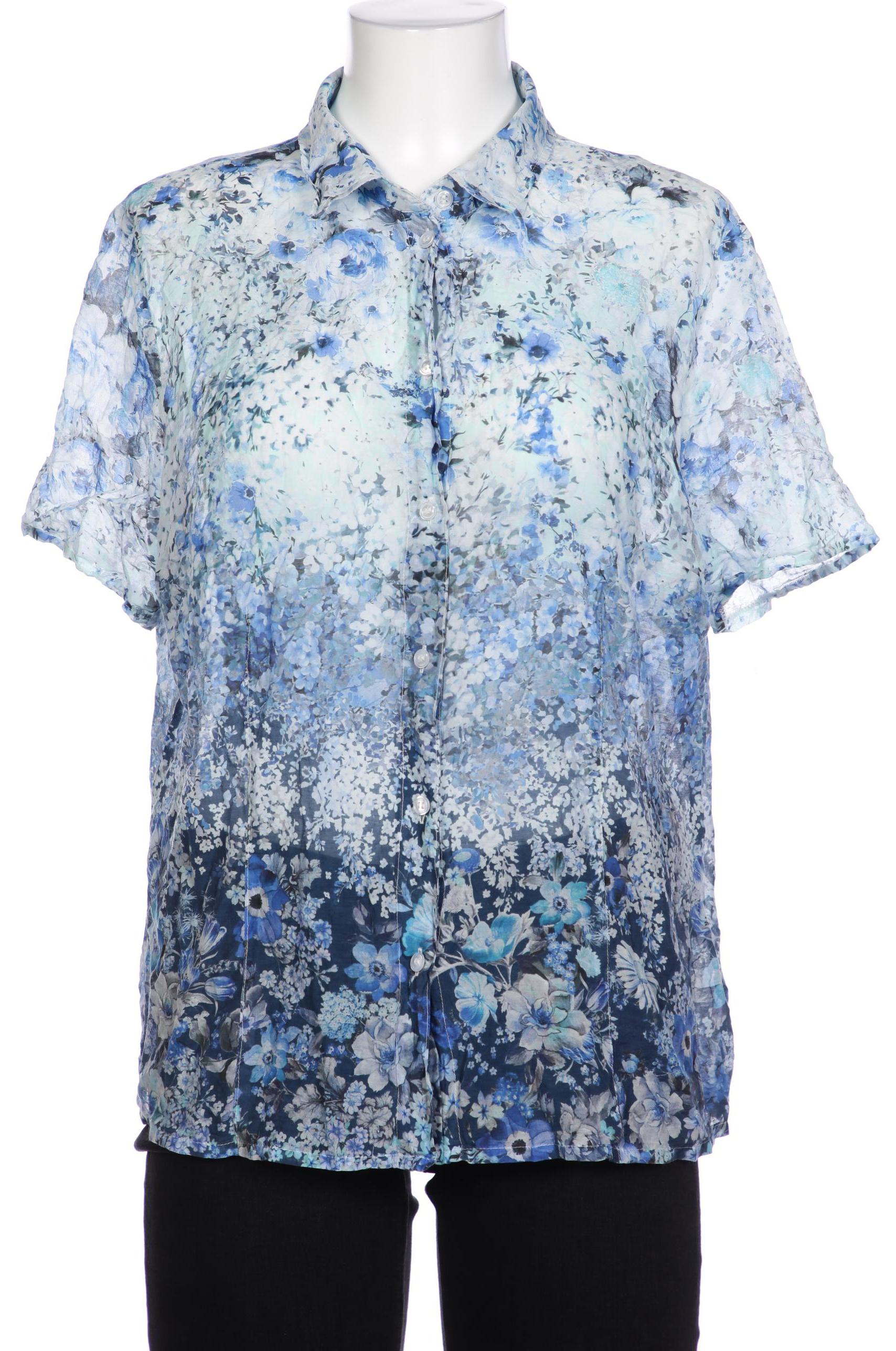 

Peter Hahn Damen Bluse, blau