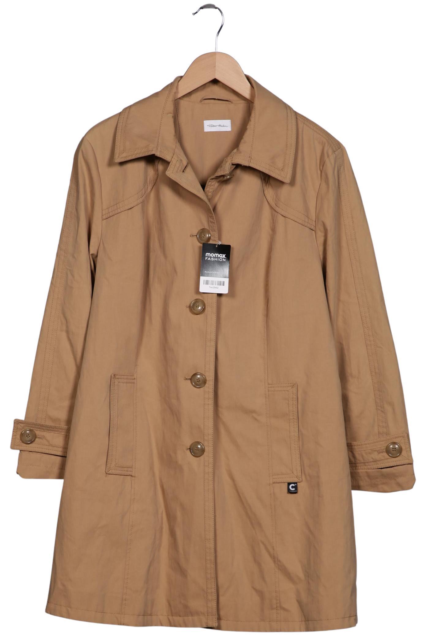 

Peter Hahn Damen Mantel, beige, Gr. 46