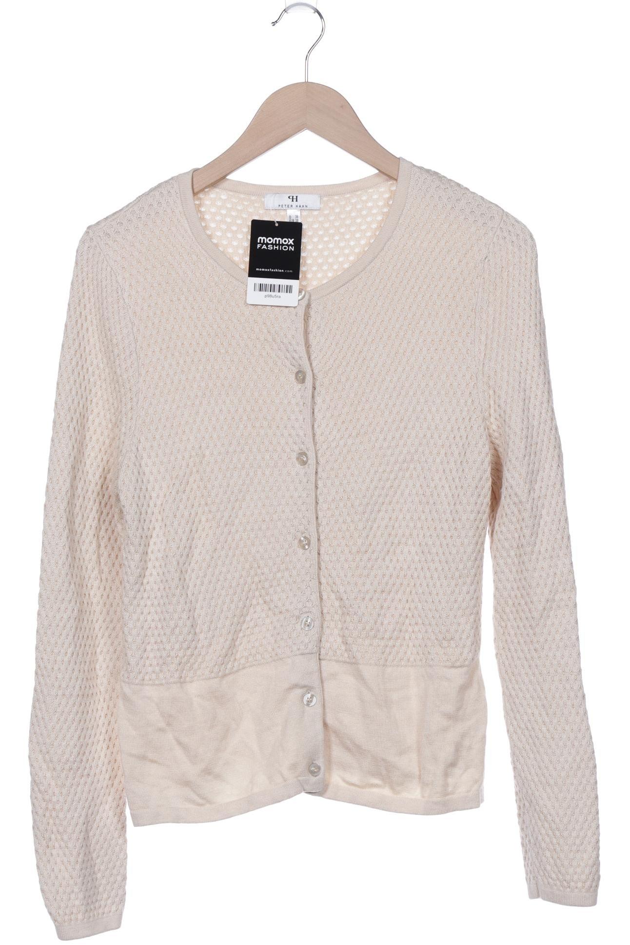 

Peter Hahn Damen Strickjacke, beige, Gr. 36