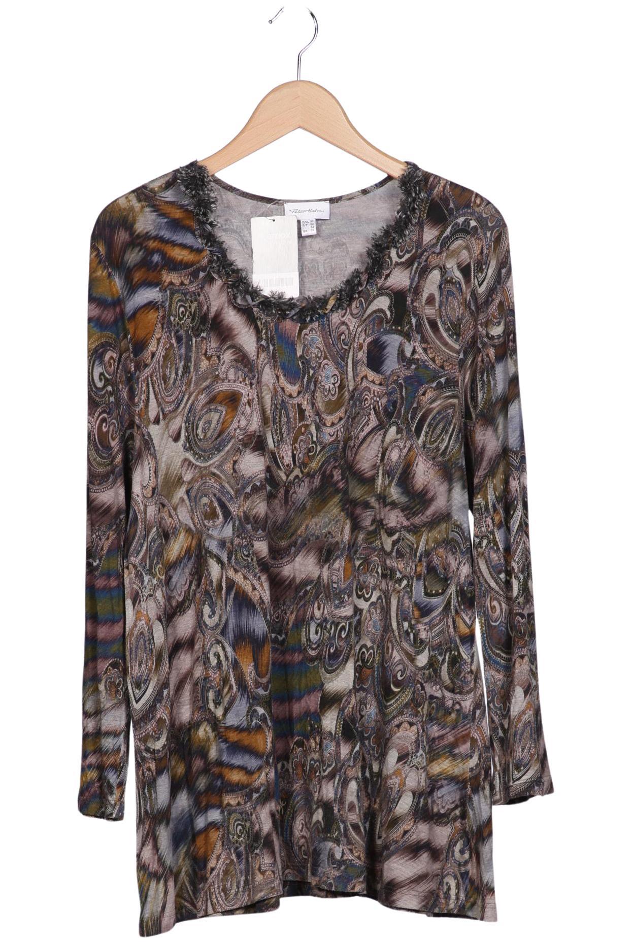 

Peter Hahn Damen Langarmshirt, mehrfarbig, Gr. 50