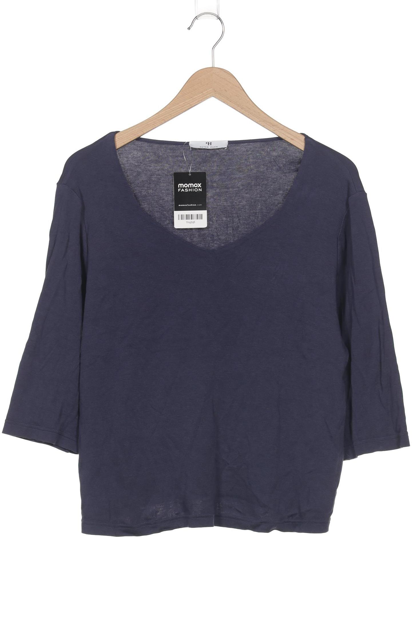 

Peter Hahn Damen Langarmshirt, marineblau, Gr. 44