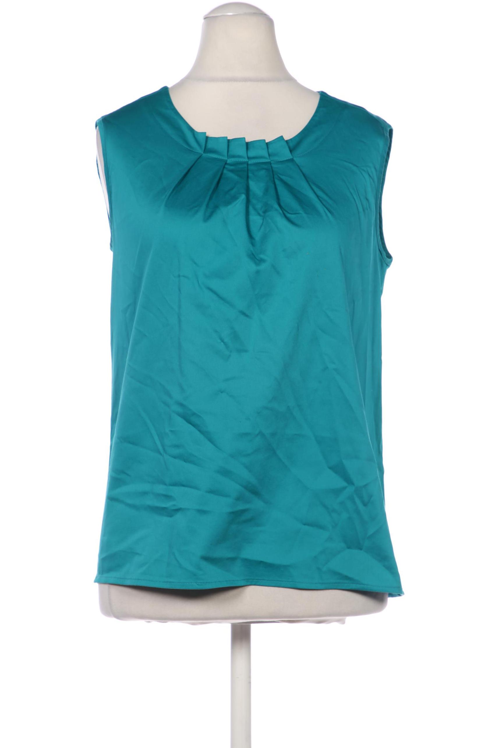 

Peter Hahn Damen Bluse, türkis, Gr. 36
