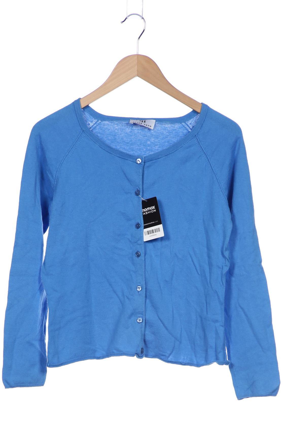 

Peter Hahn Damen Strickjacke, blau, Gr. 38