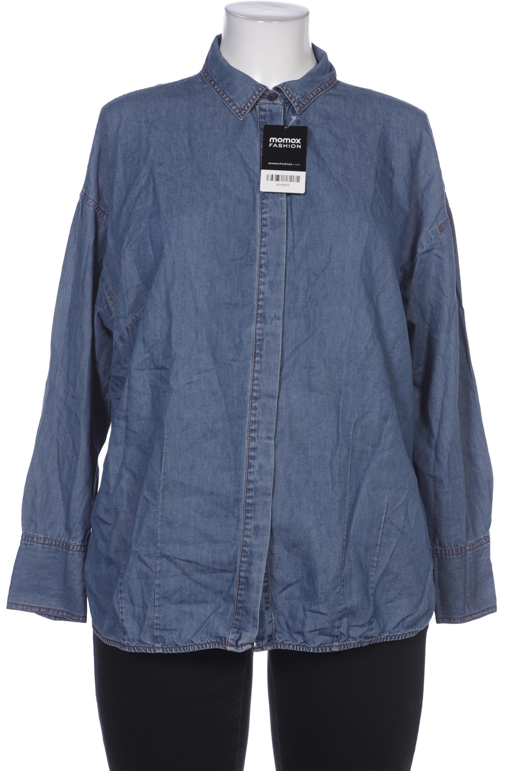 

Peter Hahn Damen Bluse, blau, Gr. 48