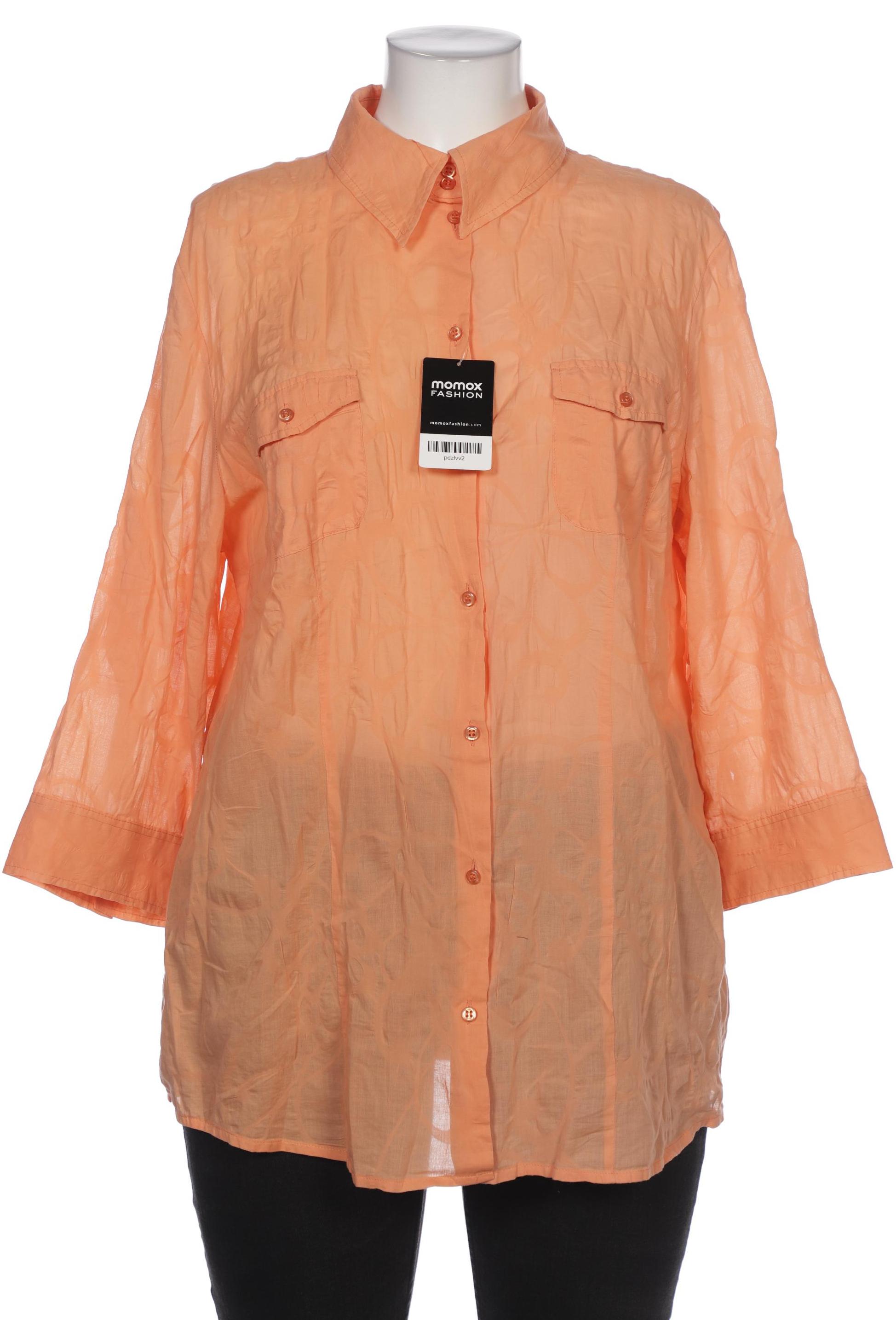 

Peter Hahn Damen Bluse, orange, Gr. 46