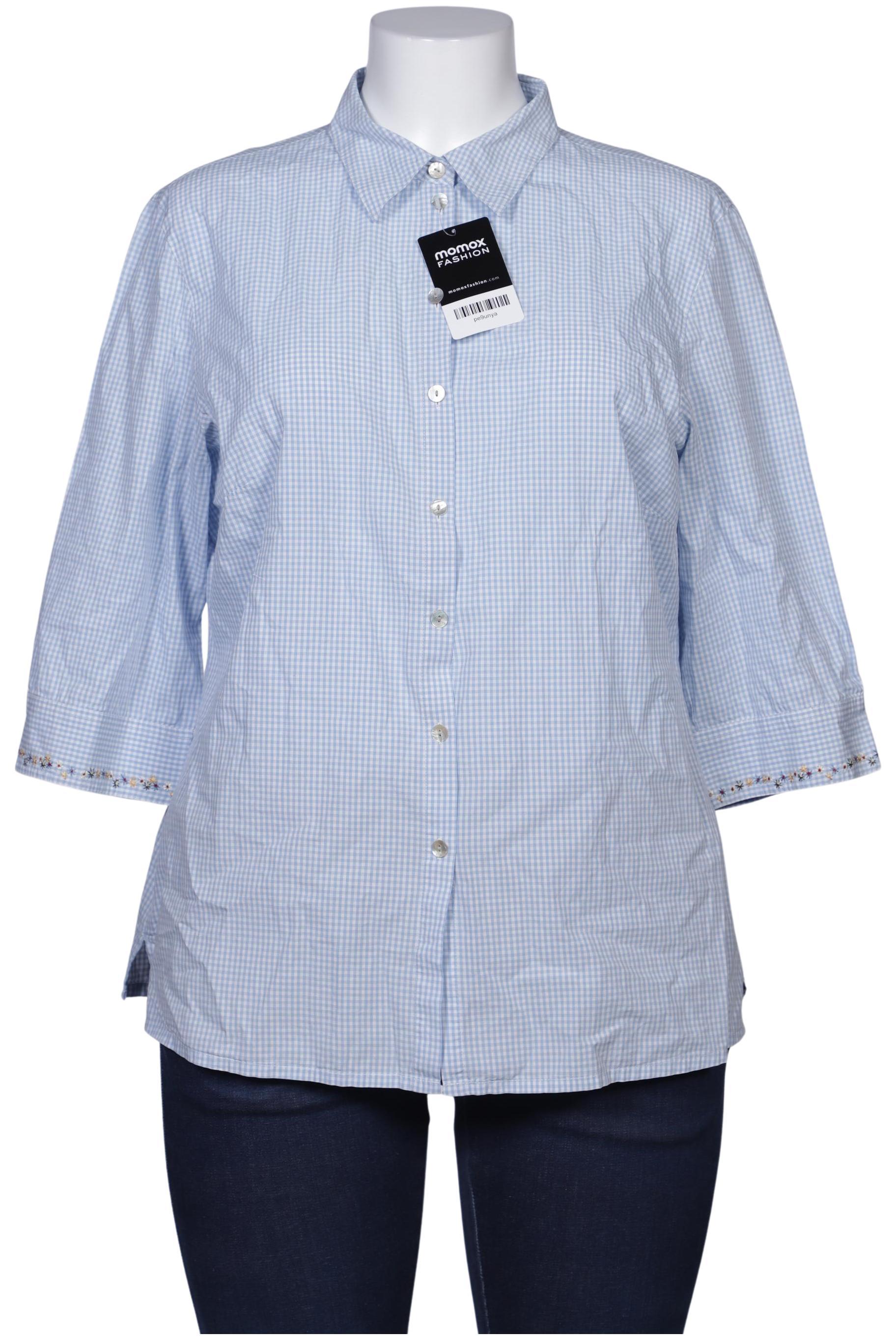 

Peter Hahn Damen Bluse, hellblau, Gr. 46