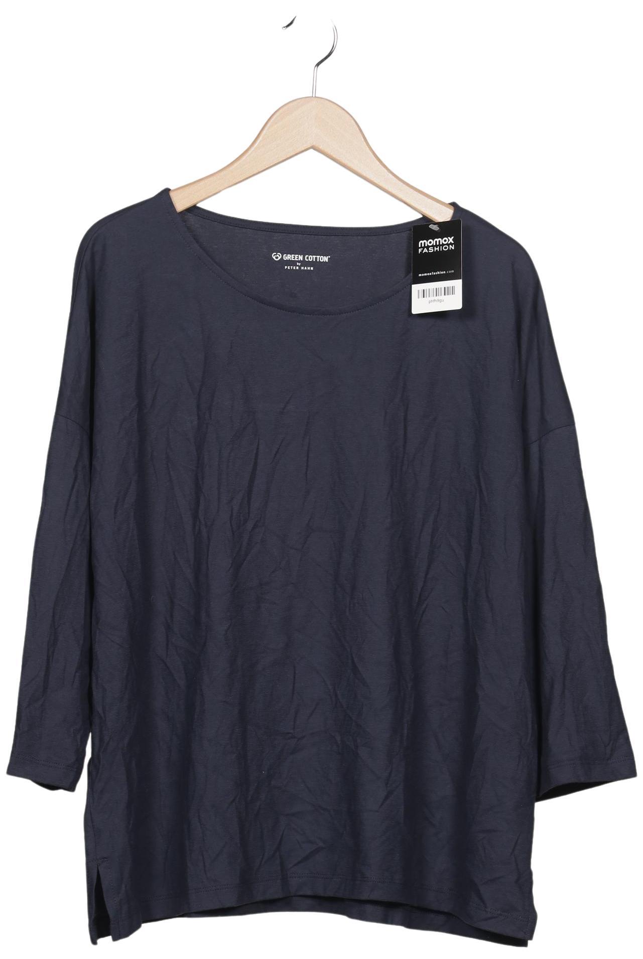 

Peter Hahn Damen Langarmshirt, marineblau, Gr. 48