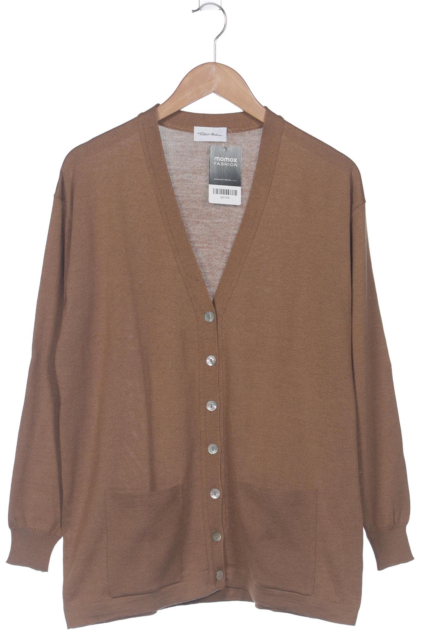 

Peter Hahn Damen Strickjacke, braun, Gr. 44