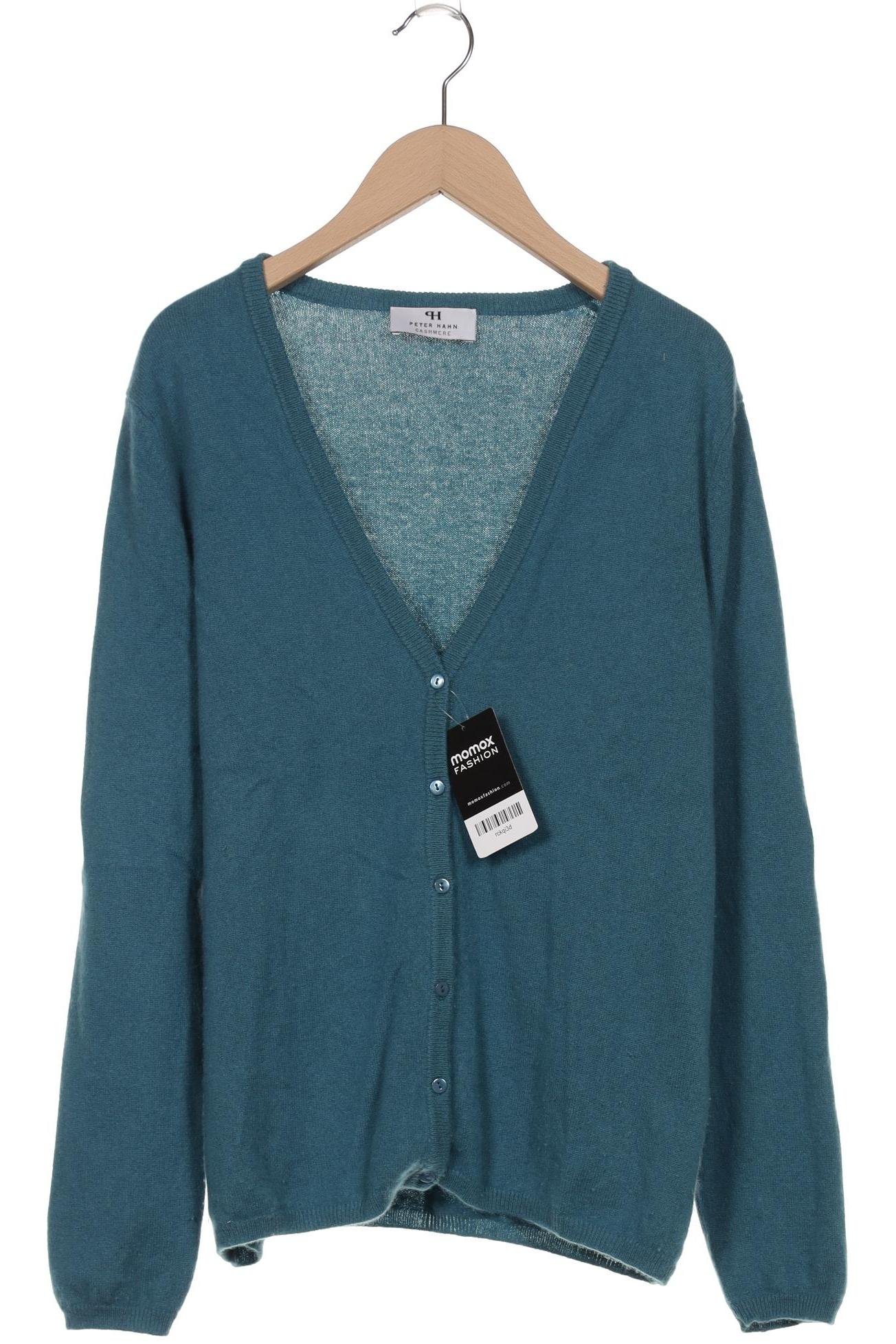 

Peter Hahn Damen Strickjacke, blau, Gr. 40
