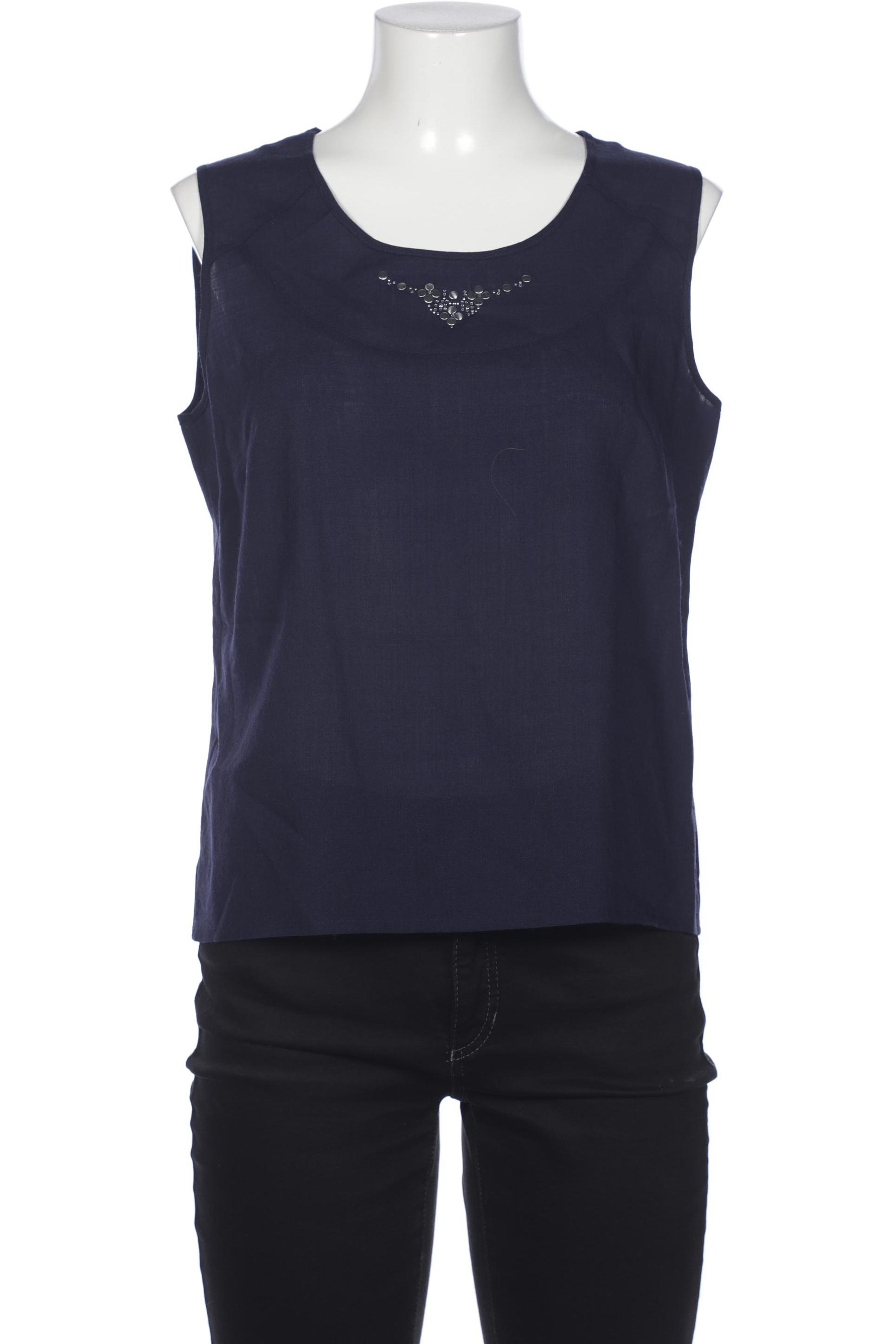 

Peter Hahn Damen Bluse, marineblau