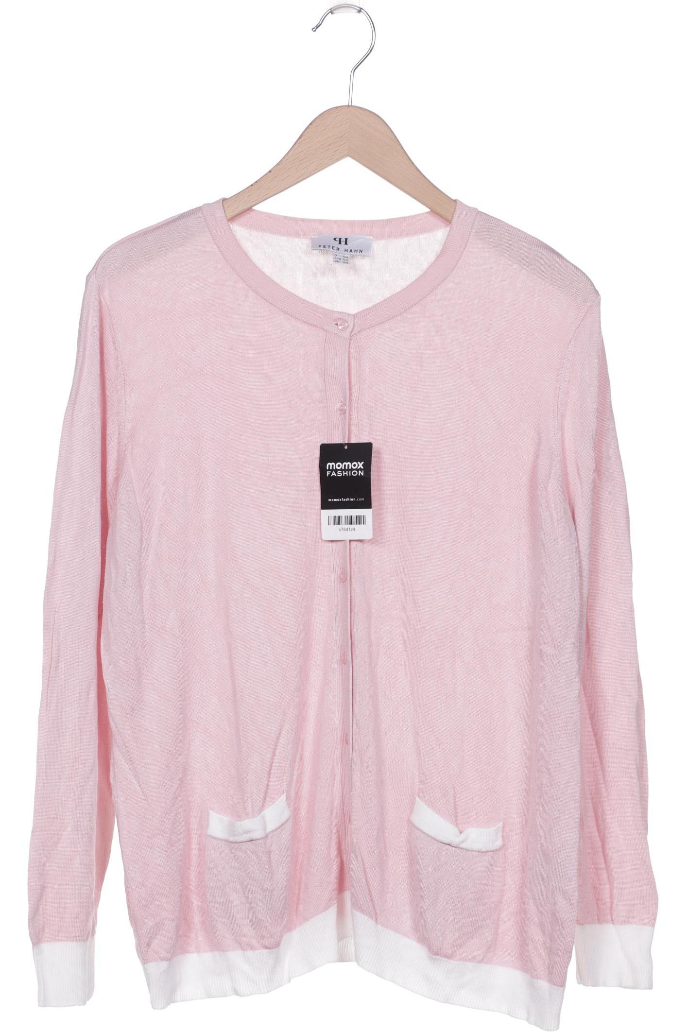 

Peter Hahn Damen Strickjacke, pink, Gr. 50