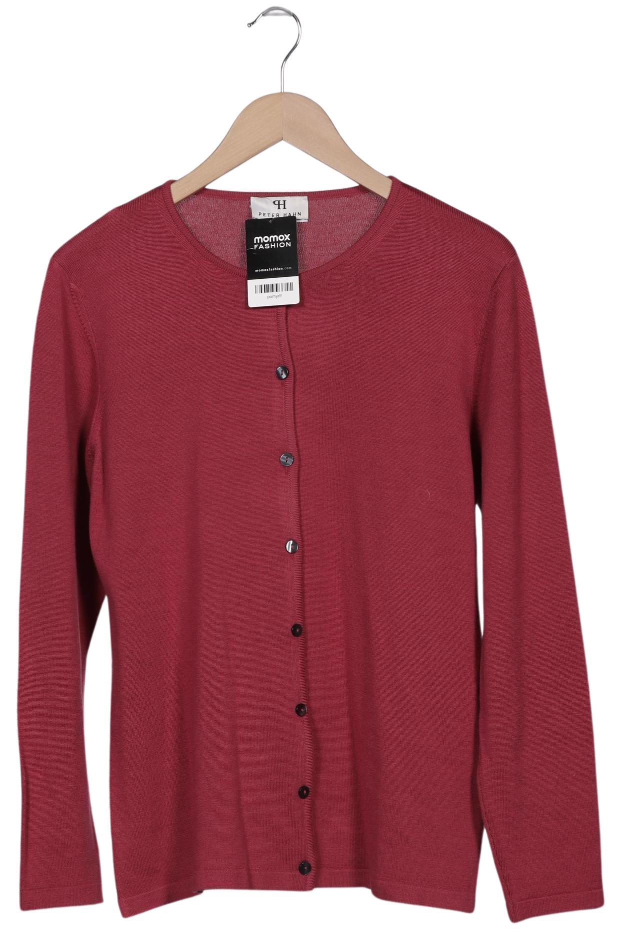 

Peter Hahn Damen Strickjacke, rot, Gr. 42