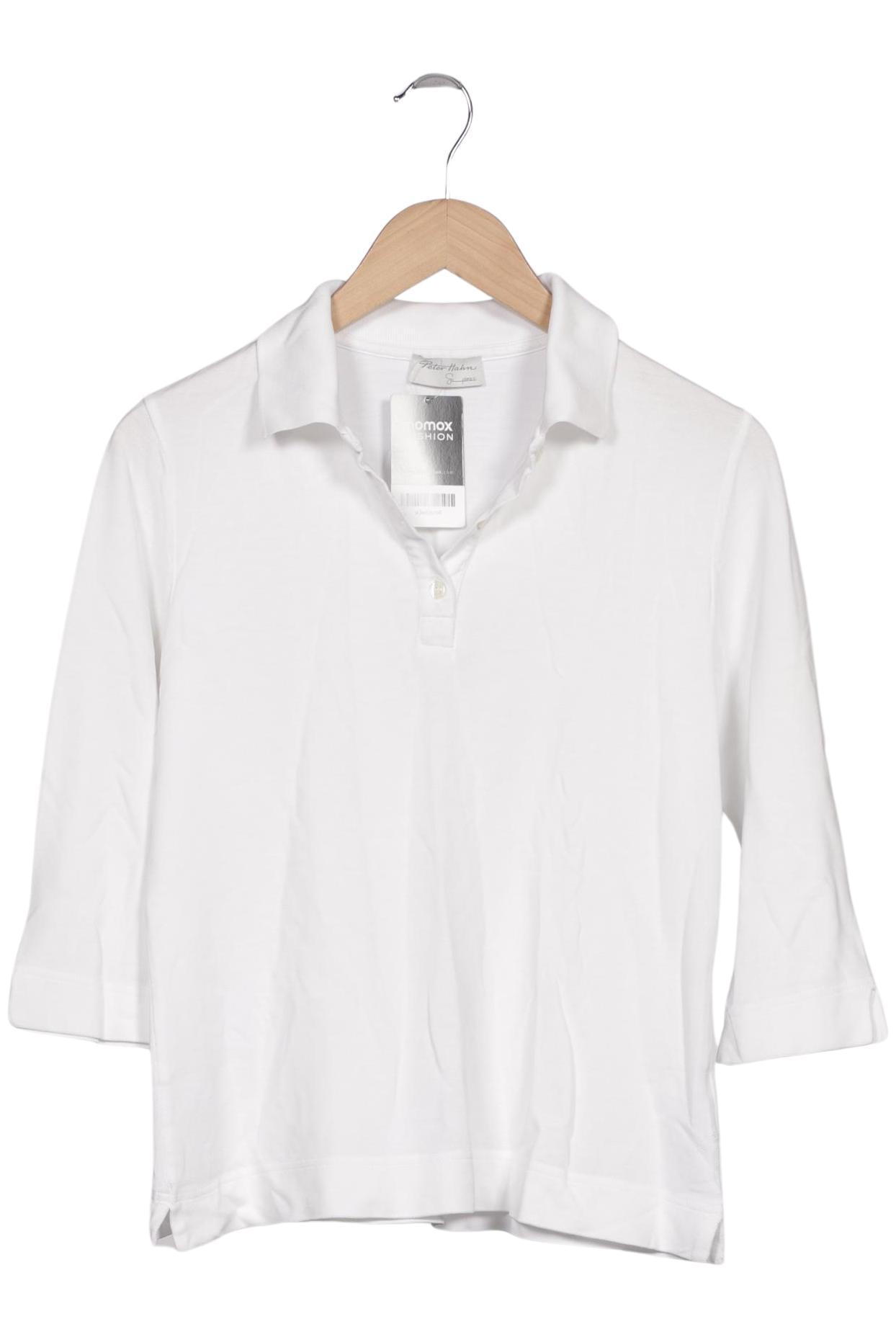 

Peter Hahn Damen Poloshirt, weiß, Gr. 40