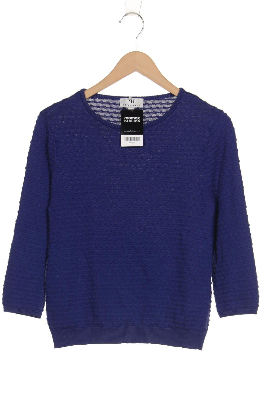 

Peter Hahn Damen Pullover, blau, Gr. 40