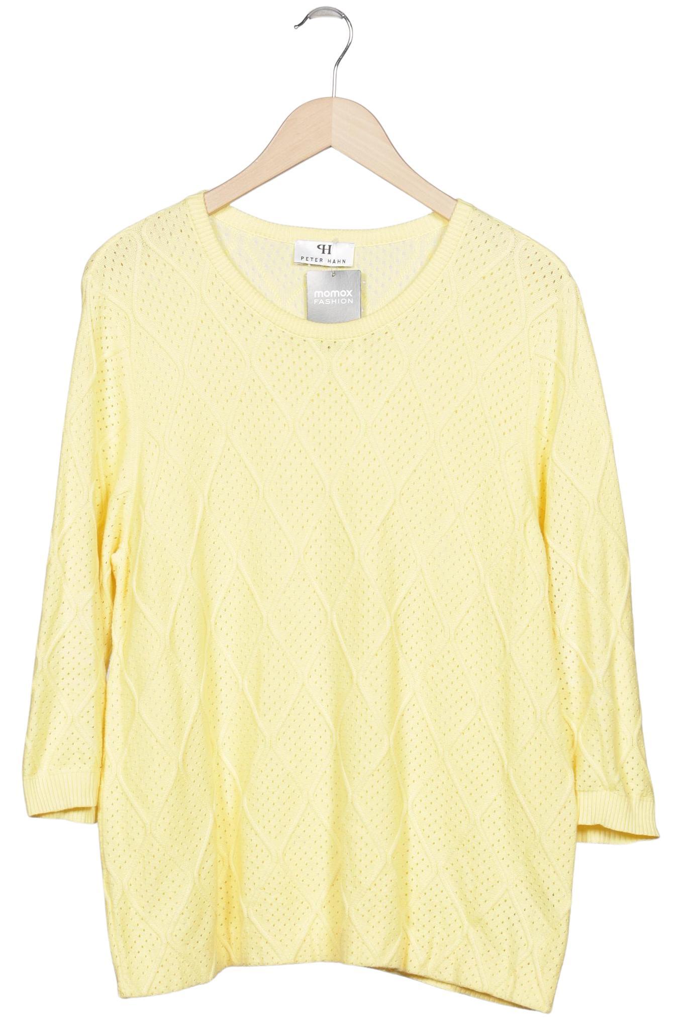 

Peter Hahn Damen Pullover, gelb, Gr. 46