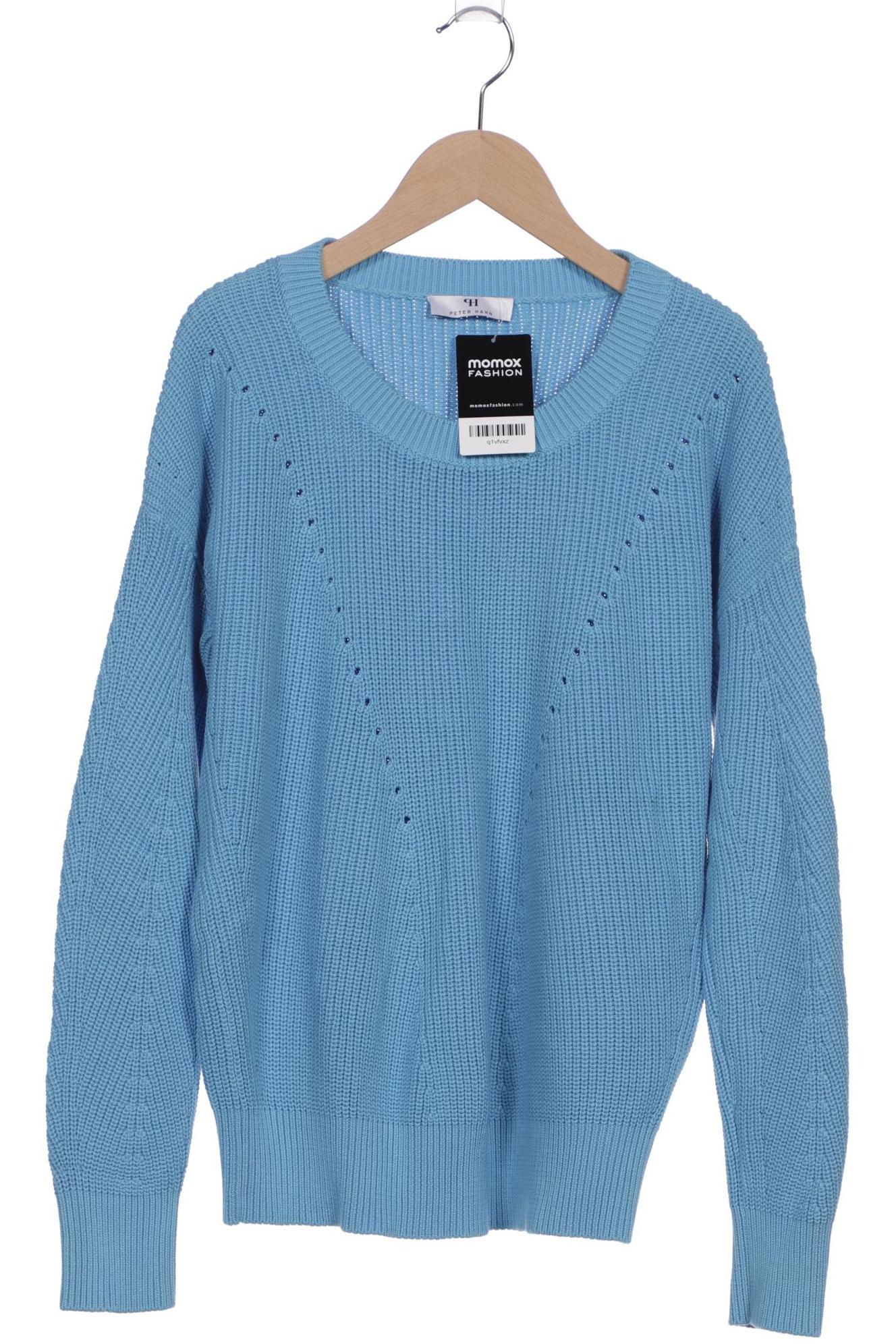 

Peter Hahn Damen Pullover, blau, Gr. 42