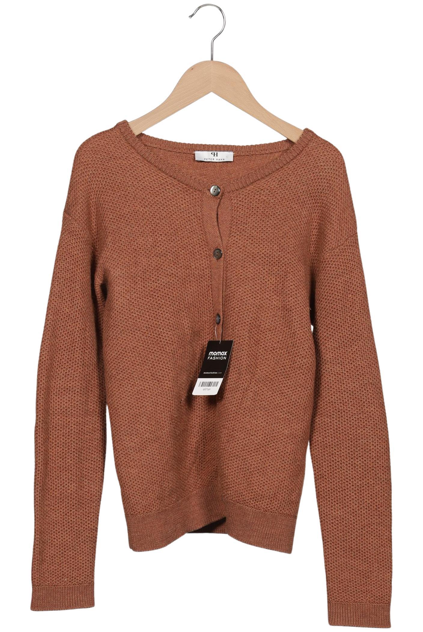 

Peter Hahn Damen Strickjacke, braun, Gr. 42