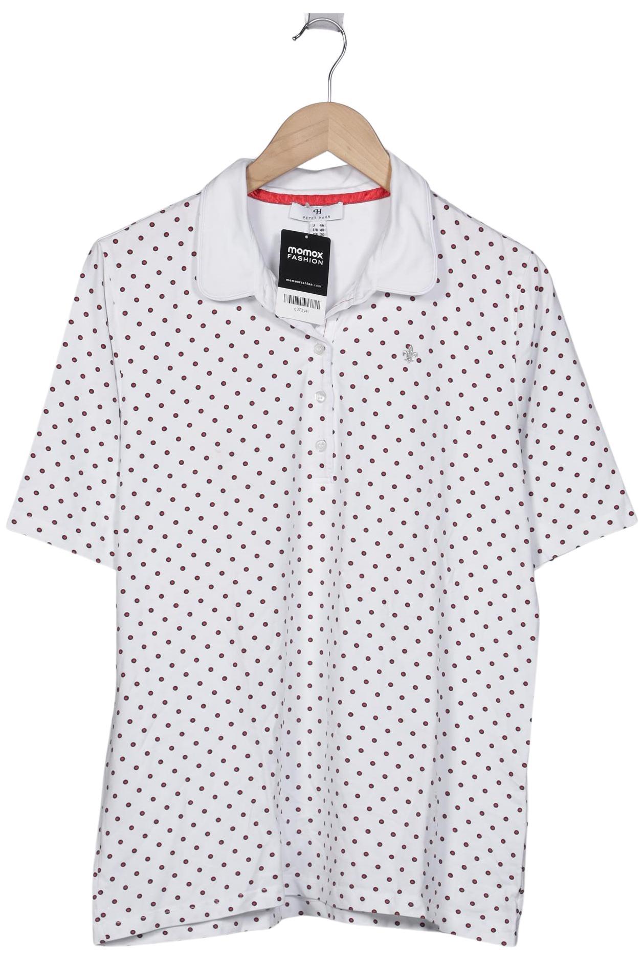 

Peter Hahn Damen Poloshirt, weiß, Gr. 46