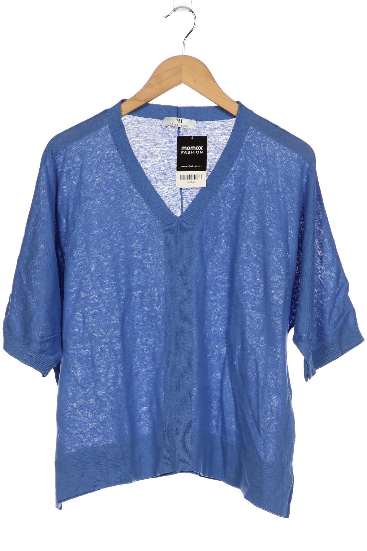 

Peter Hahn Damen Pullover, blau, Gr. 48