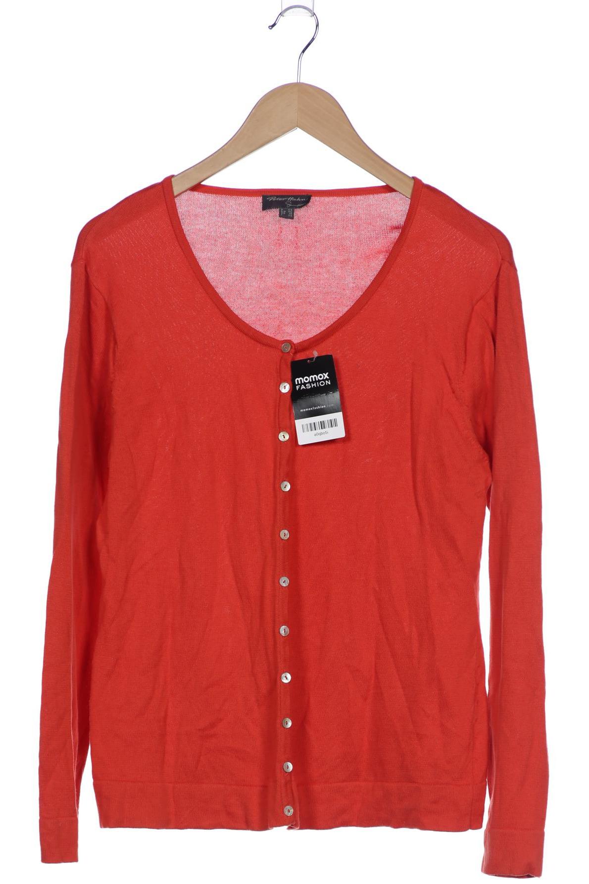 

Peter Hahn Damen Strickjacke, rot, Gr. 44