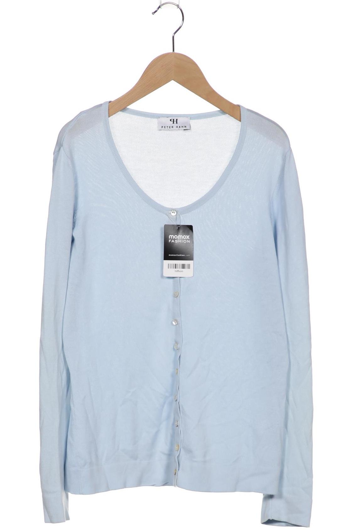

Peter Hahn Damen Strickjacke, hellblau, Gr. 38