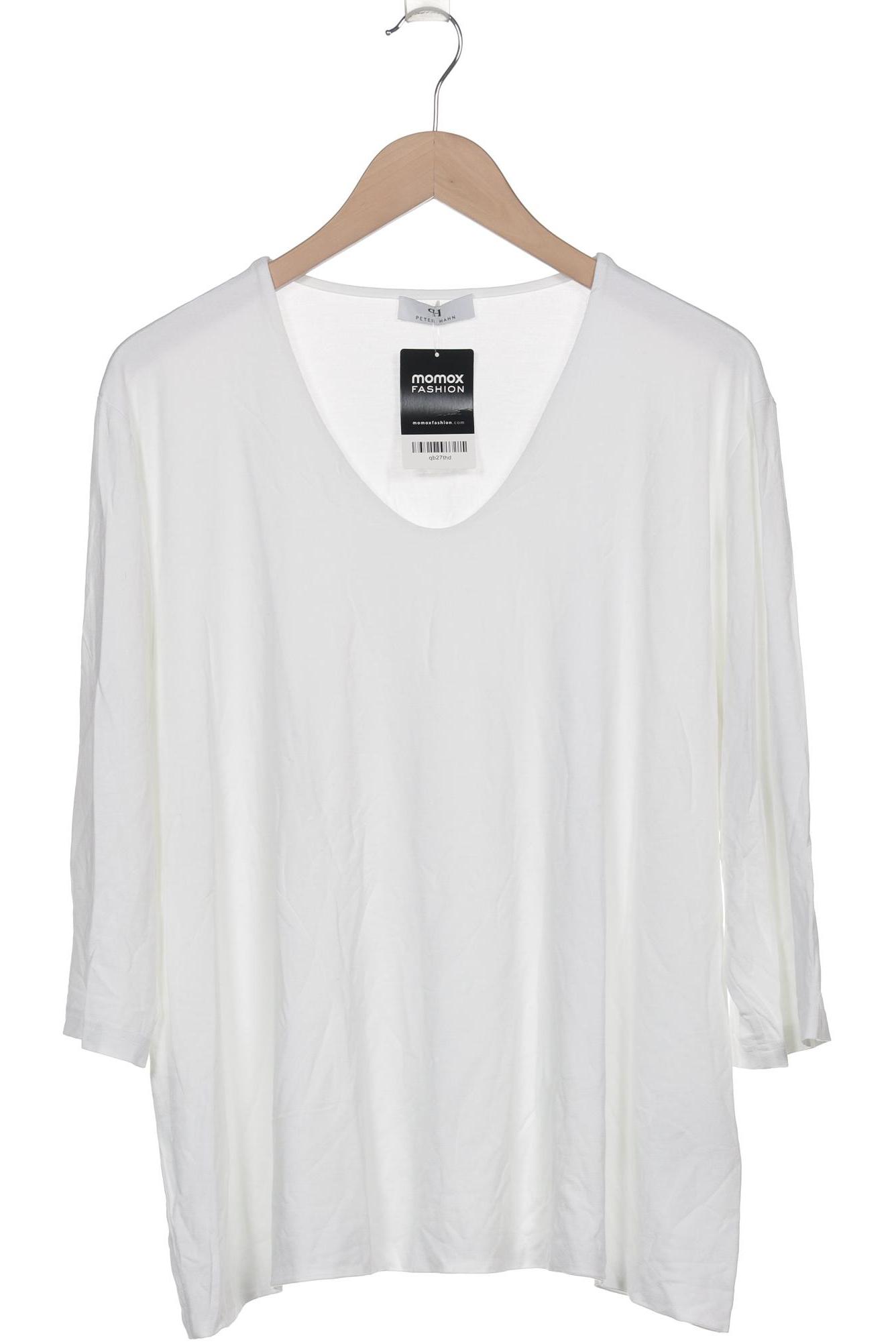 

Peter Hahn Damen Langarmshirt, weiß, Gr. 52