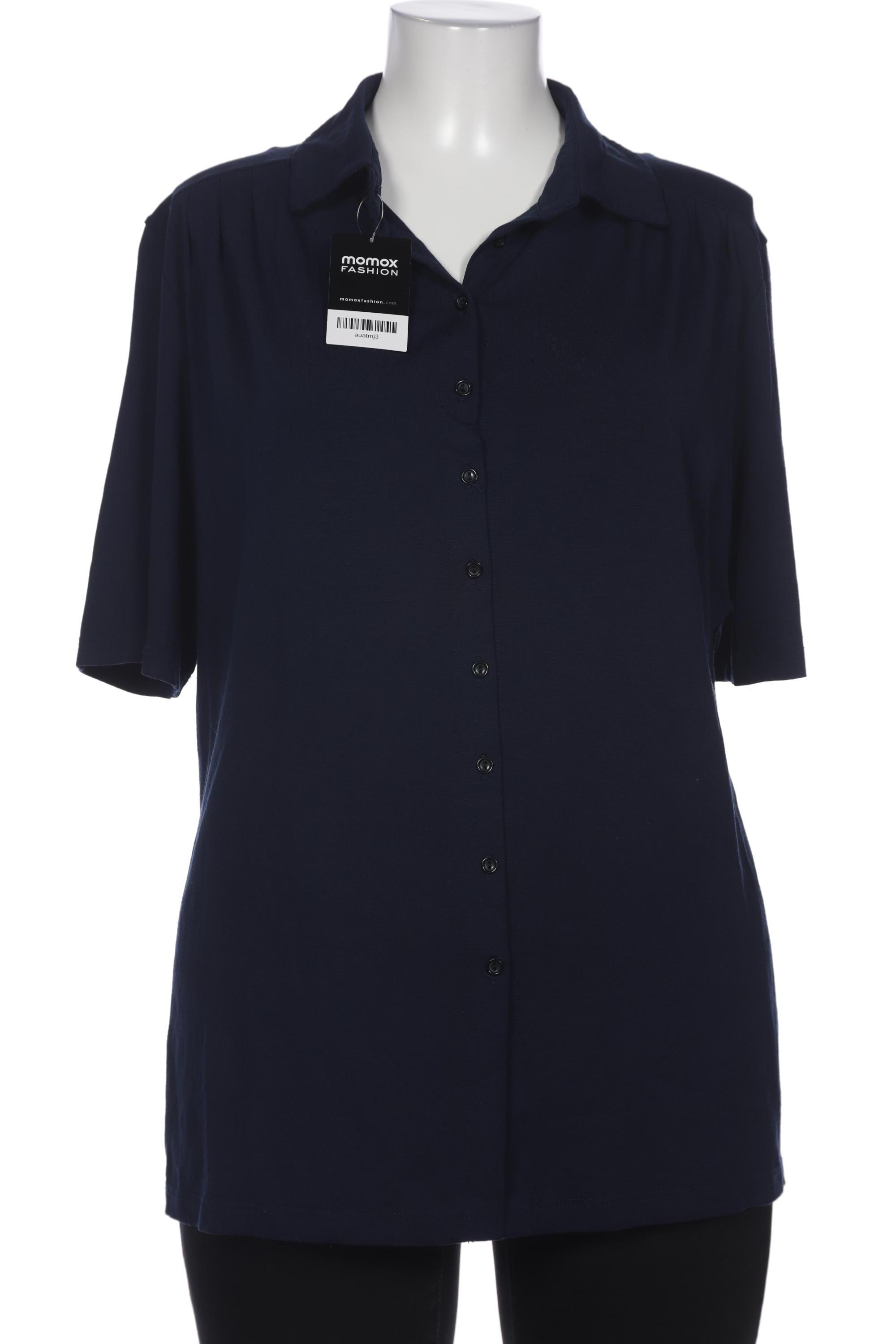 

Peter Hahn Damen Bluse, marineblau, Gr. 46