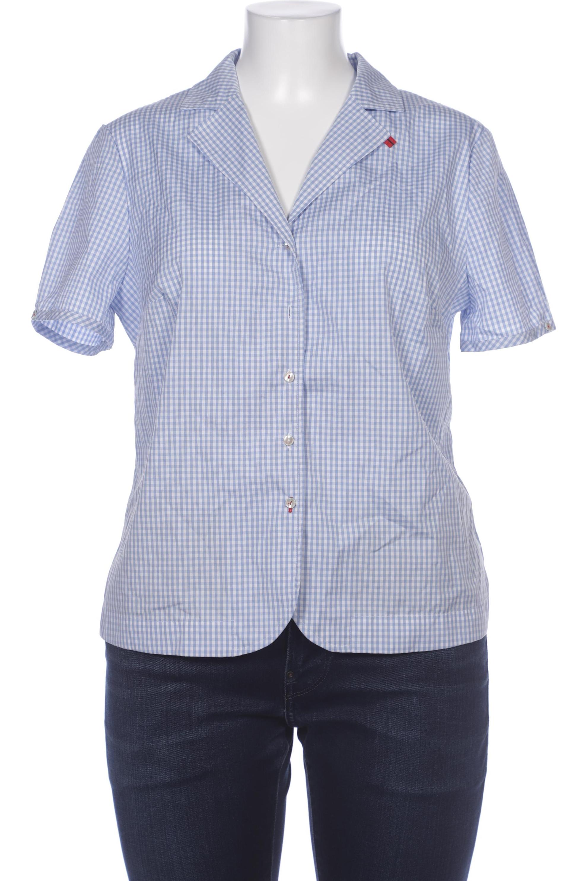 

Peter Hahn Damen Bluse, blau, Gr. 42