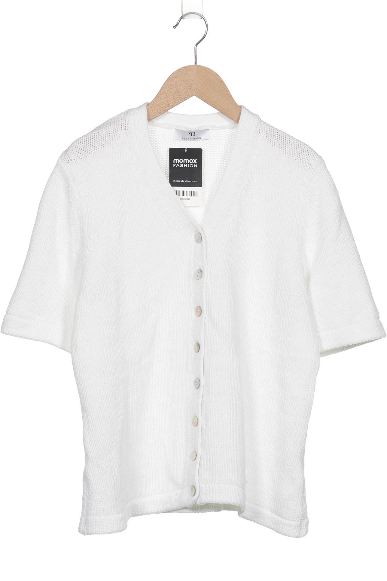 

Peter Hahn Damen Strickjacke, weiß, Gr. 40