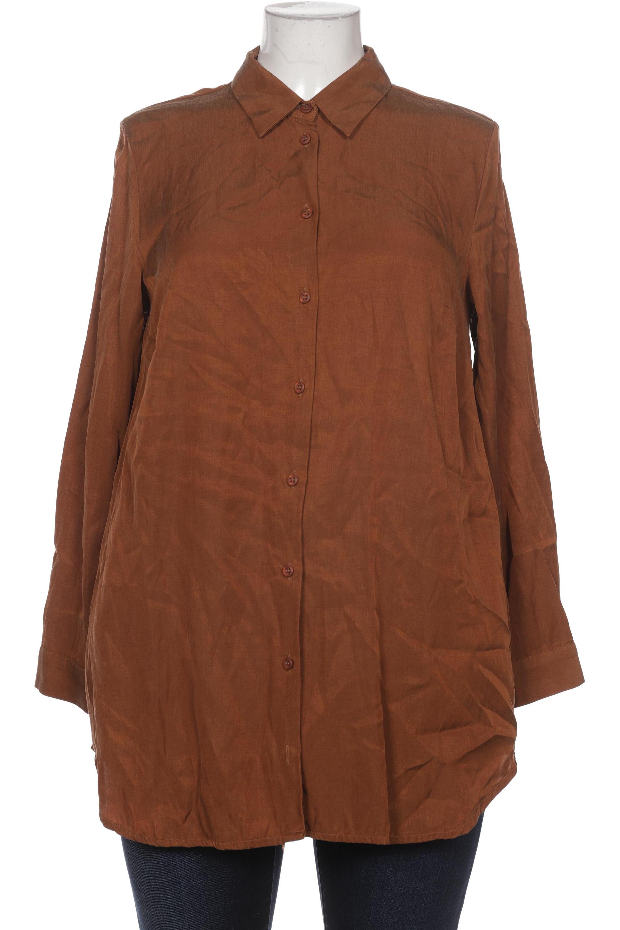 

Peter Hahn Damen Bluse, braun, Gr. 42