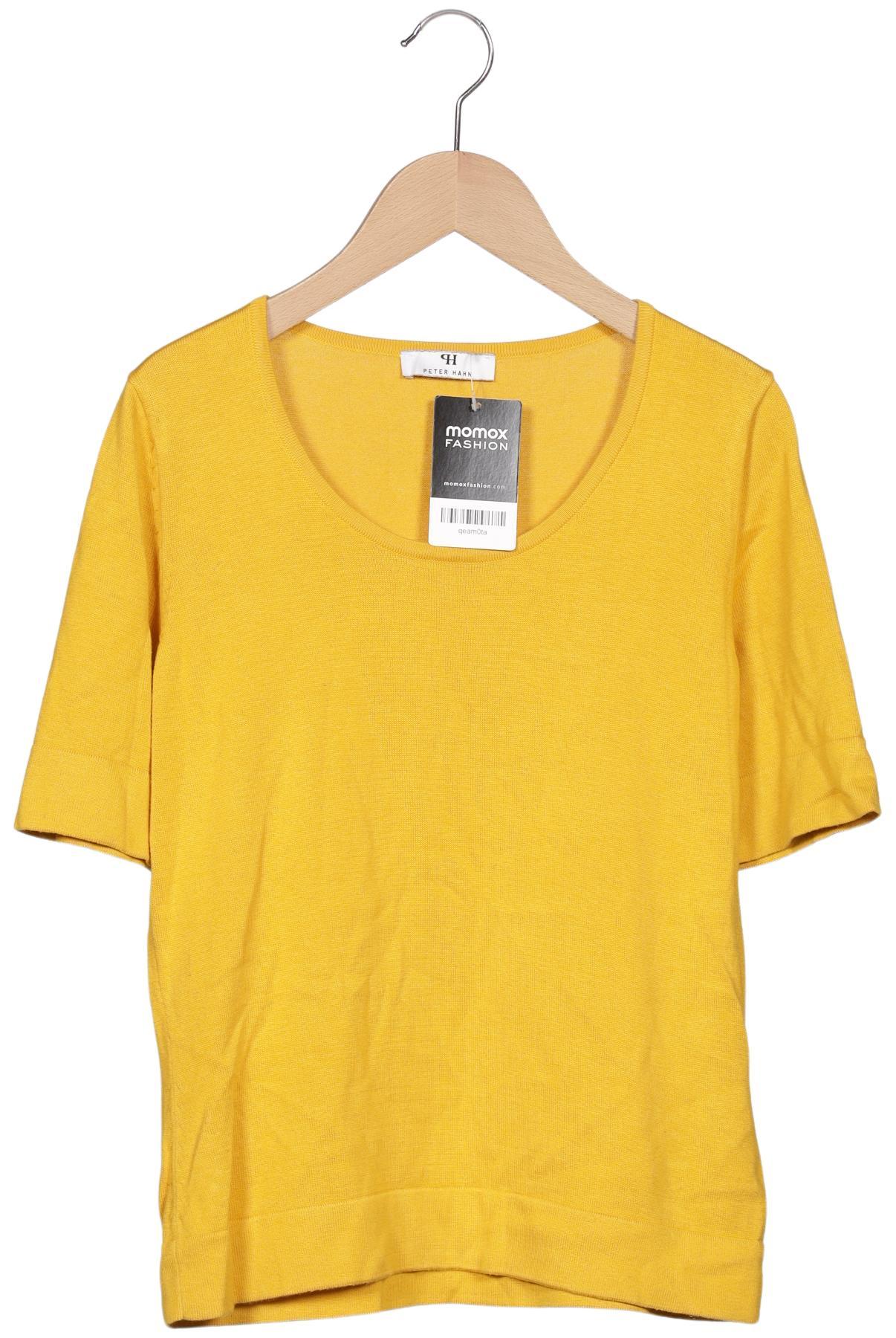 

Peter Hahn Damen Pullover, gelb, Gr. 38