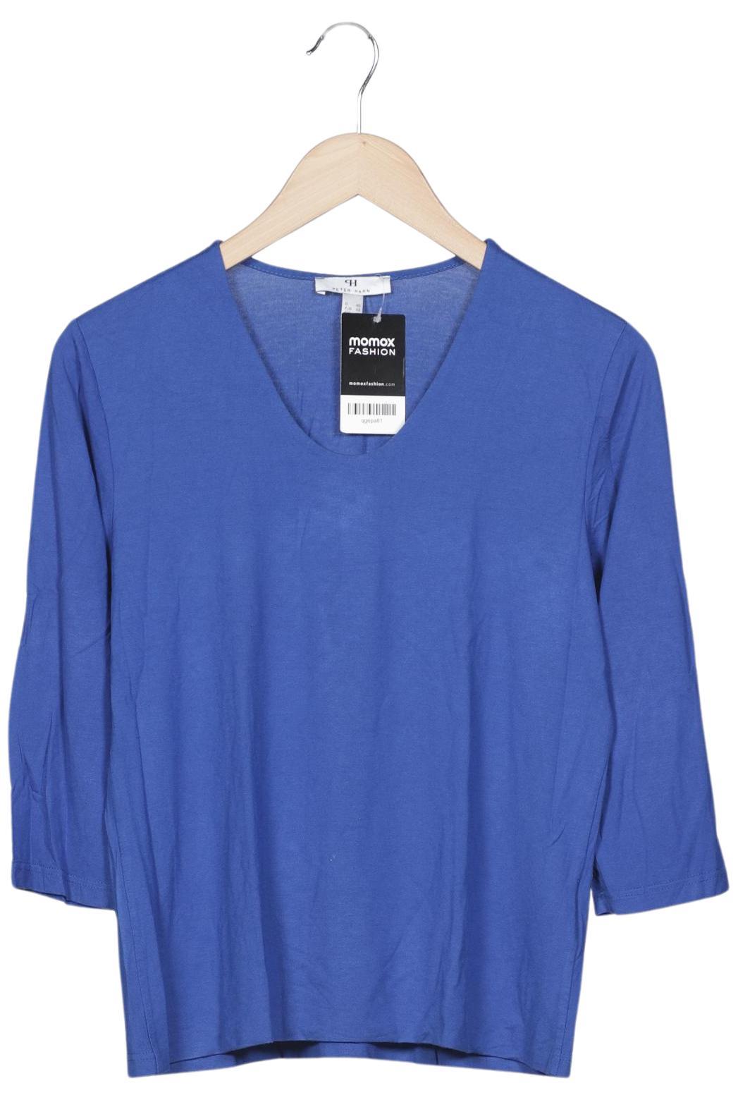 

Peter Hahn Damen Langarmshirt, blau, Gr. 40